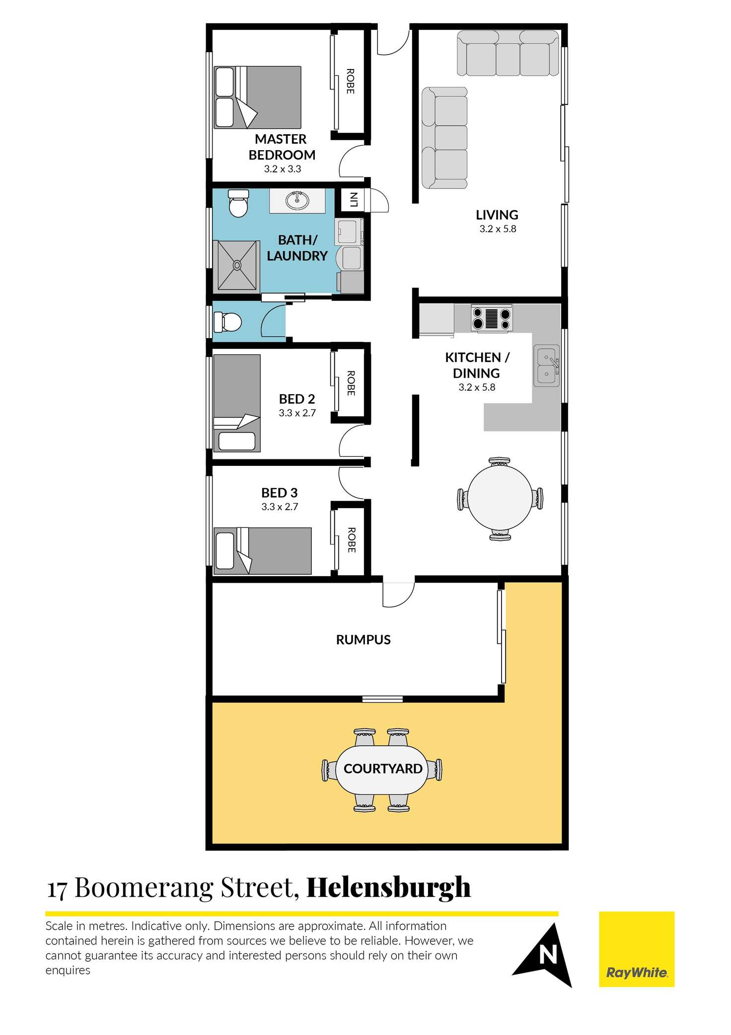Floorplan of Homely house listing, 17 Boomerang Street, Helensburgh NSW 2508