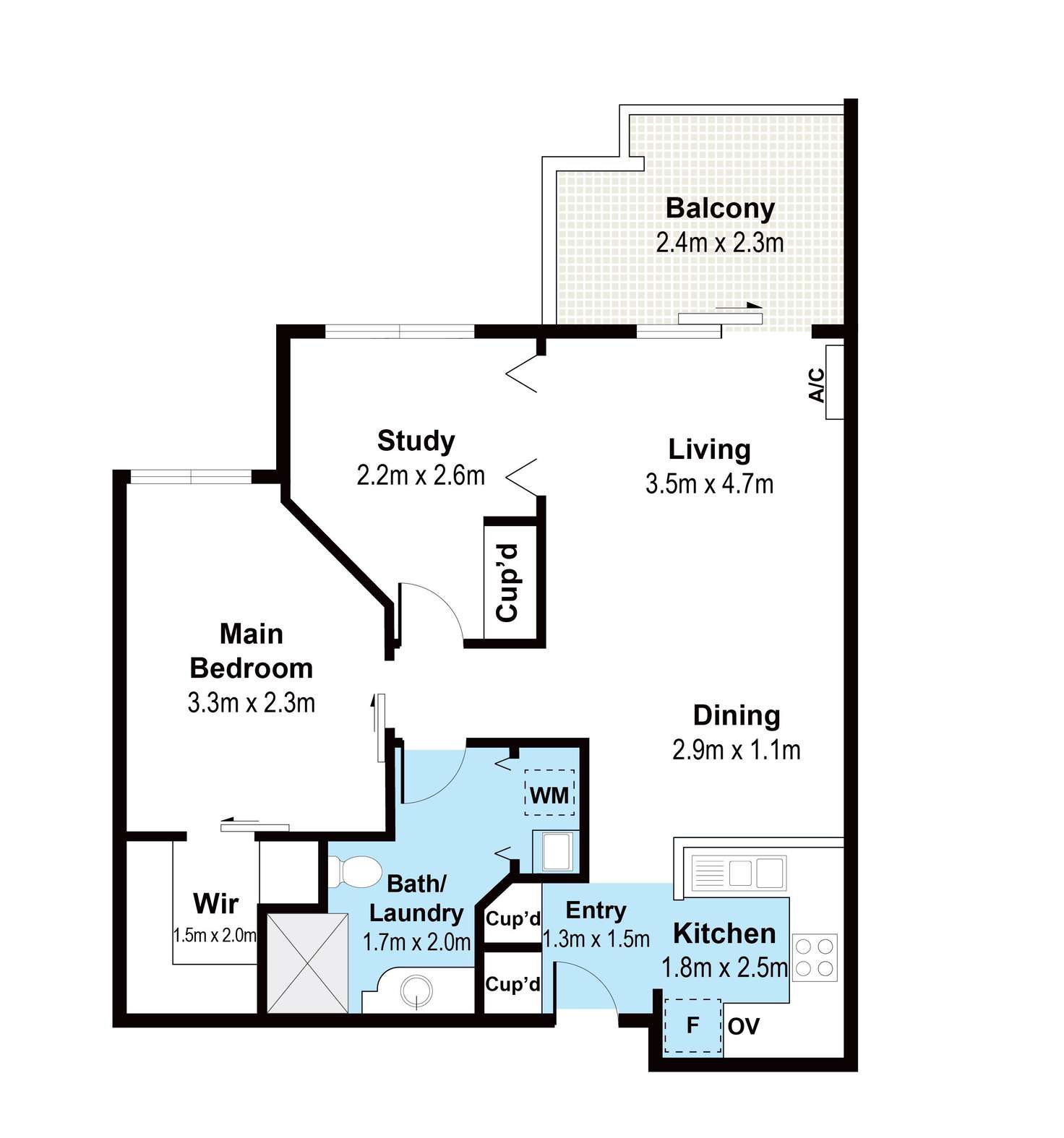 Floorplan of Homely retirement listing, 224/177 Dampier Avenue, Kallaroo WA 6025