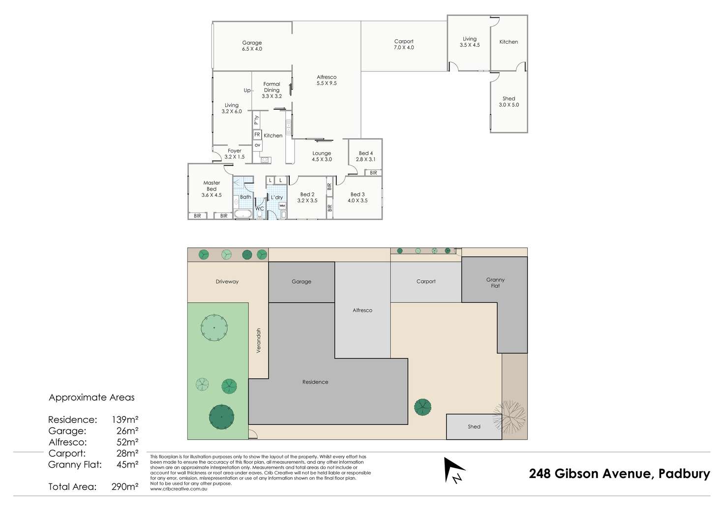 Floorplan of Homely house listing, 248 Gibson Avenue, Padbury WA 6025