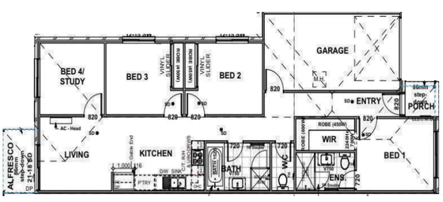 Floorplan of Homely house listing, 12 Edgar Street, Morayfield QLD 4506