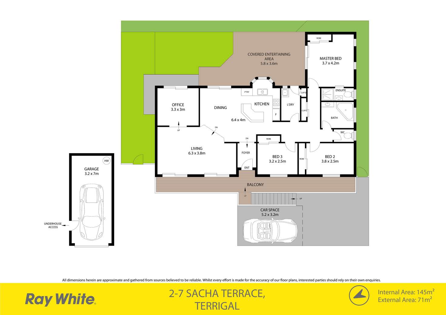 Floorplan of Homely townhouse listing, 2/7 Sacha Terrace, Terrigal NSW 2260