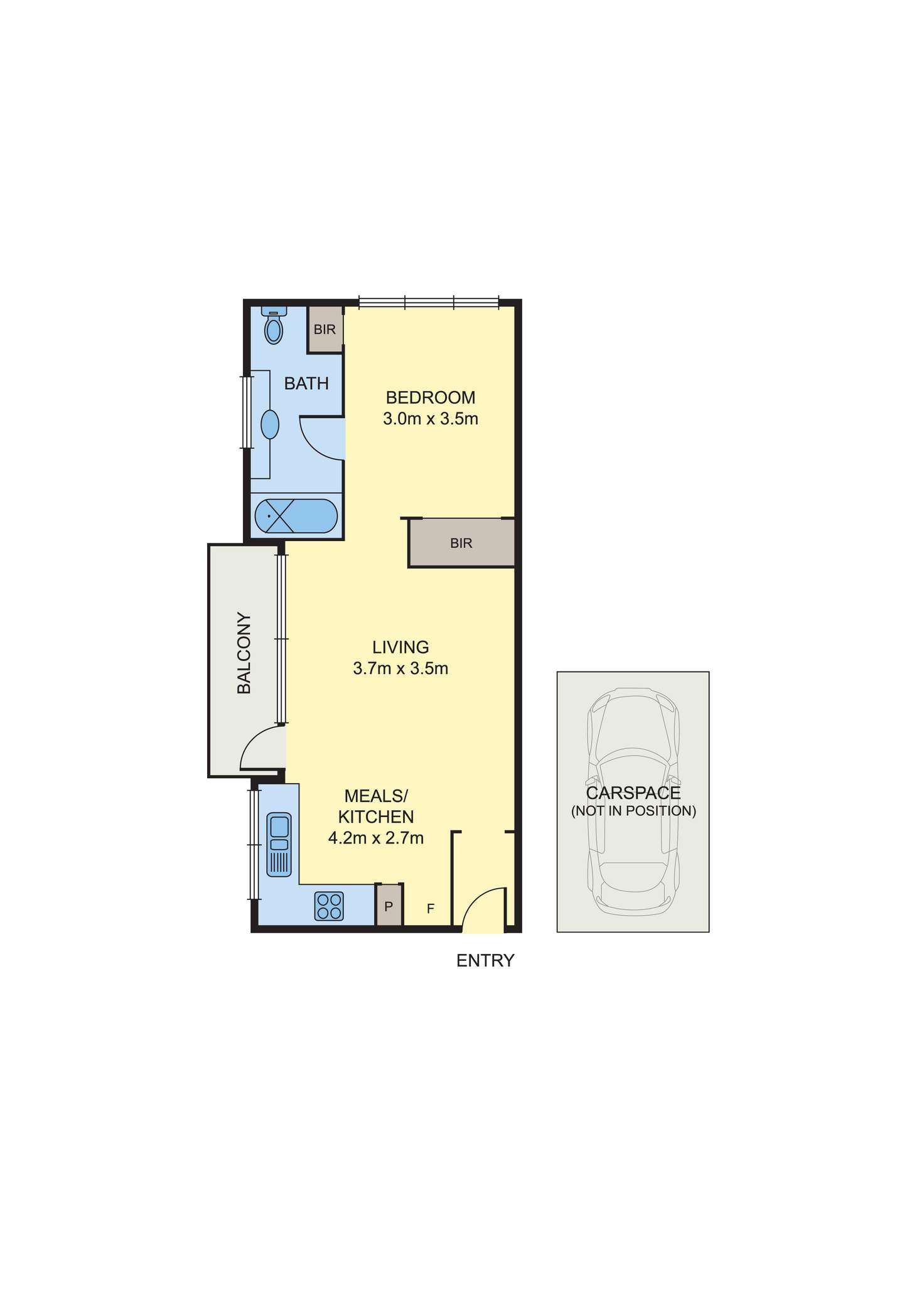 Floorplan of Homely apartment listing, 5/265 Rossmoyne Street, Thornbury VIC 3071