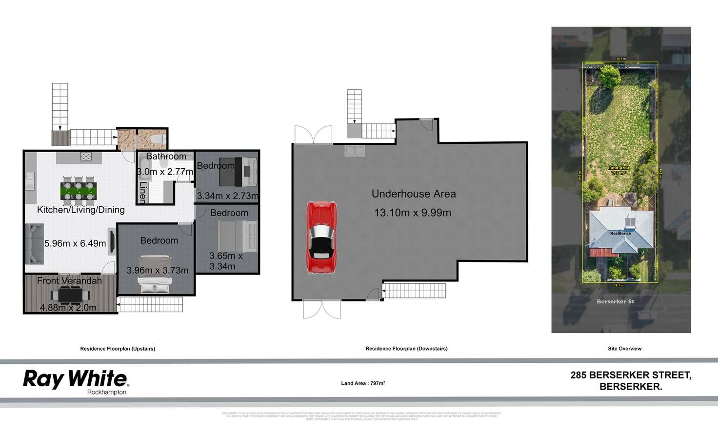 Floorplan of Homely house listing, 285 Berserker Street, Berserker QLD 4701