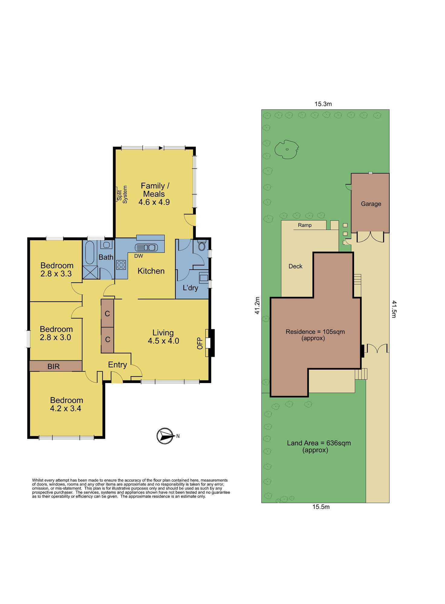 Floorplan of Homely house listing, 7 Romoly Drive, Forest Hill VIC 3131