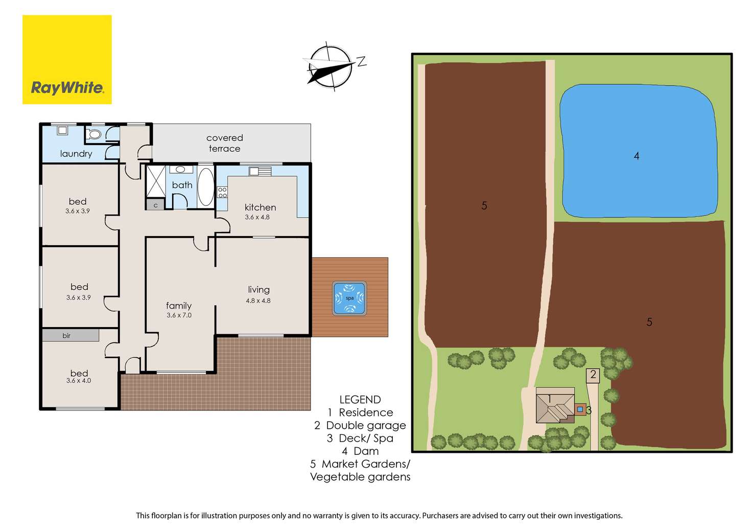 Floorplan of Homely house listing, 2A Henderson Road, Baxter VIC 3911