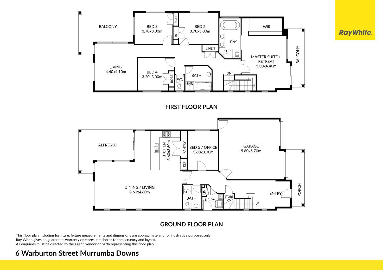 Floorplan of Homely house listing, 6 Warburton Street, Murrumba Downs QLD 4503