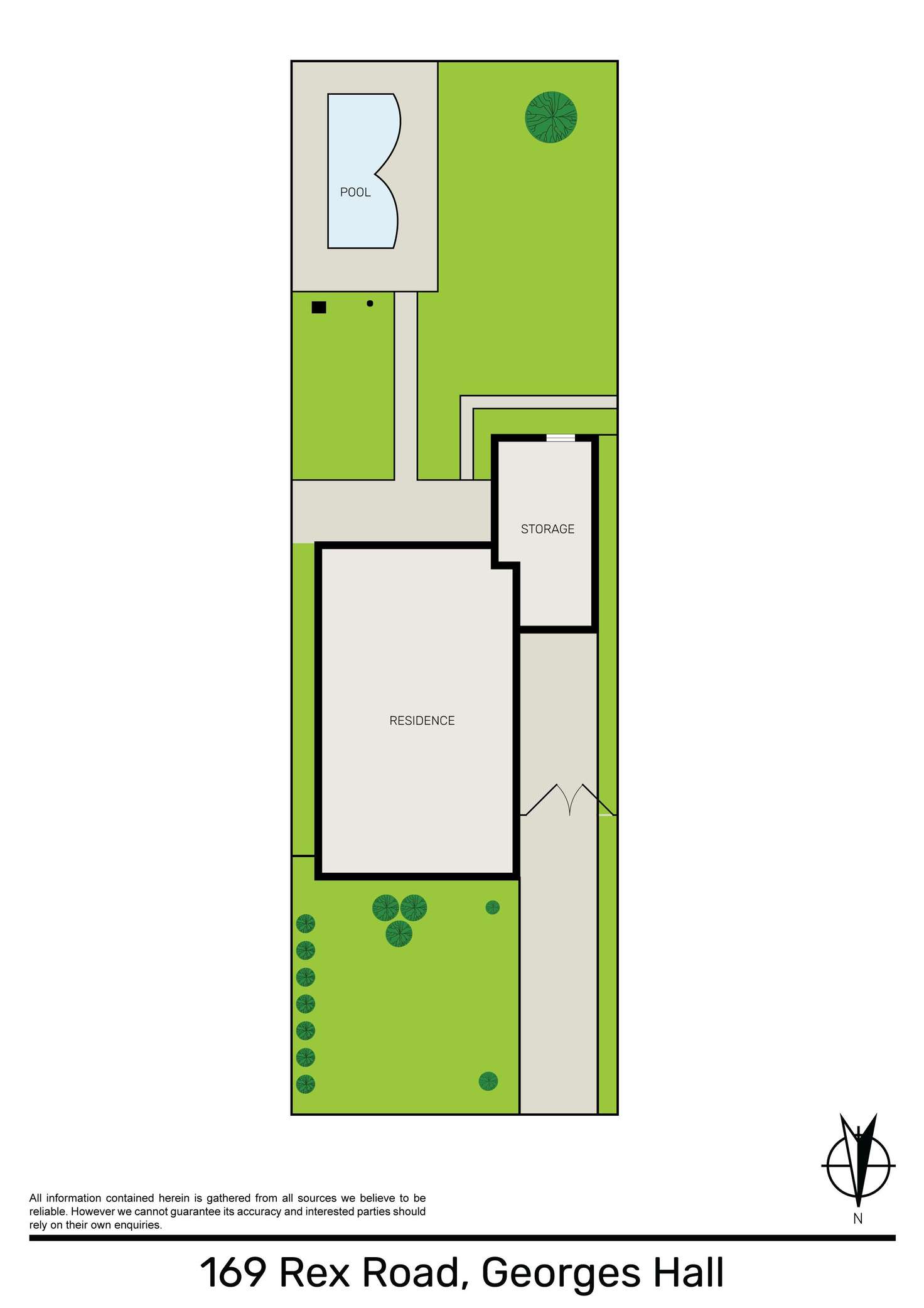 Floorplan of Homely house listing, 169 Rex Road, Georges Hall NSW 2198