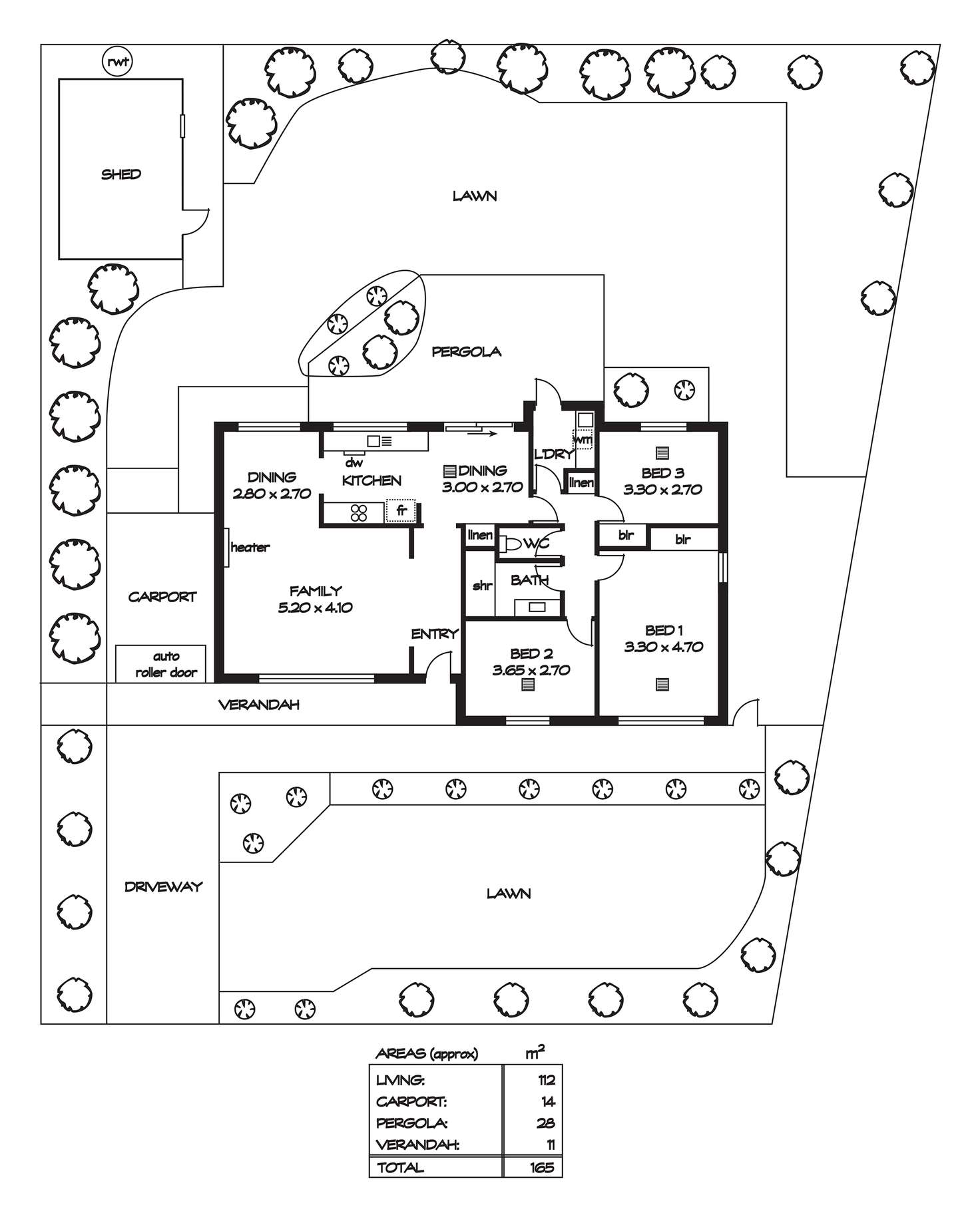 Floorplan of Homely house listing, 6 Warilda Crescent, Hallett Cove SA 5158