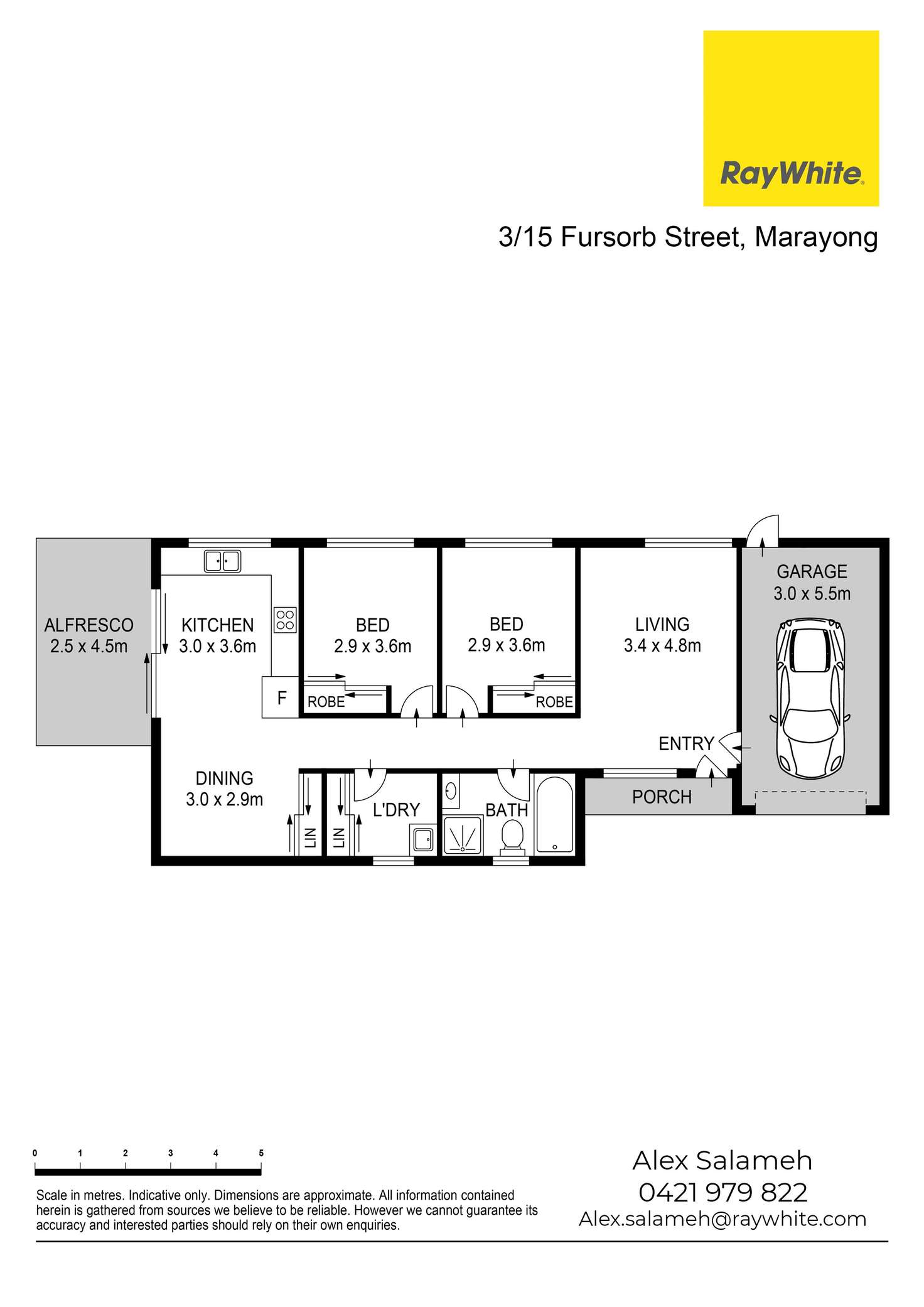 Floorplan of Homely house listing, 3/15 Fursorb Street, Marayong NSW 2148