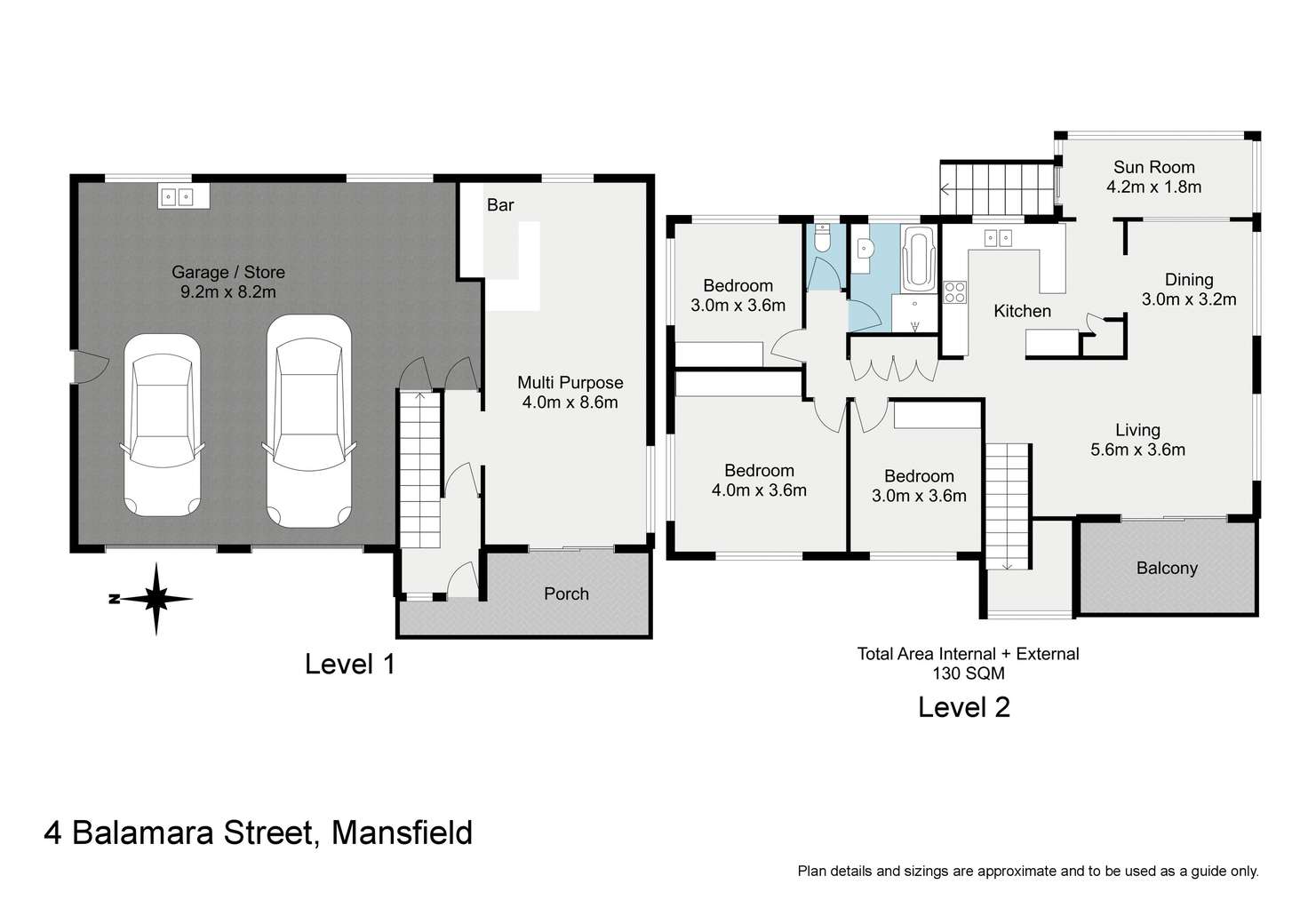 Floorplan of Homely house listing, 4 Balamara Street, Mansfield QLD 4122