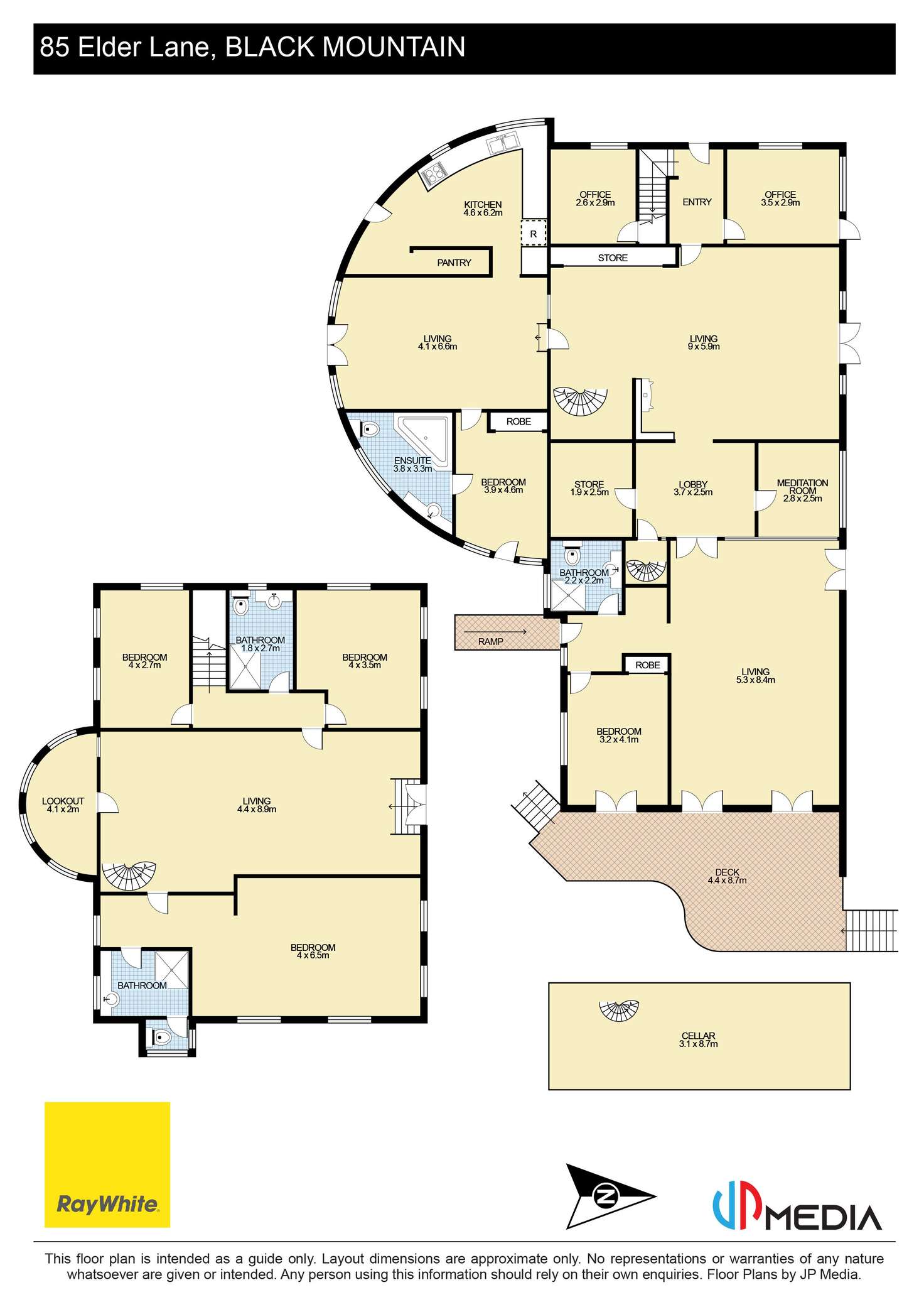 Floorplan of Homely ruralOther listing, 85 Elder Lane, Black Mountain NSW 2365