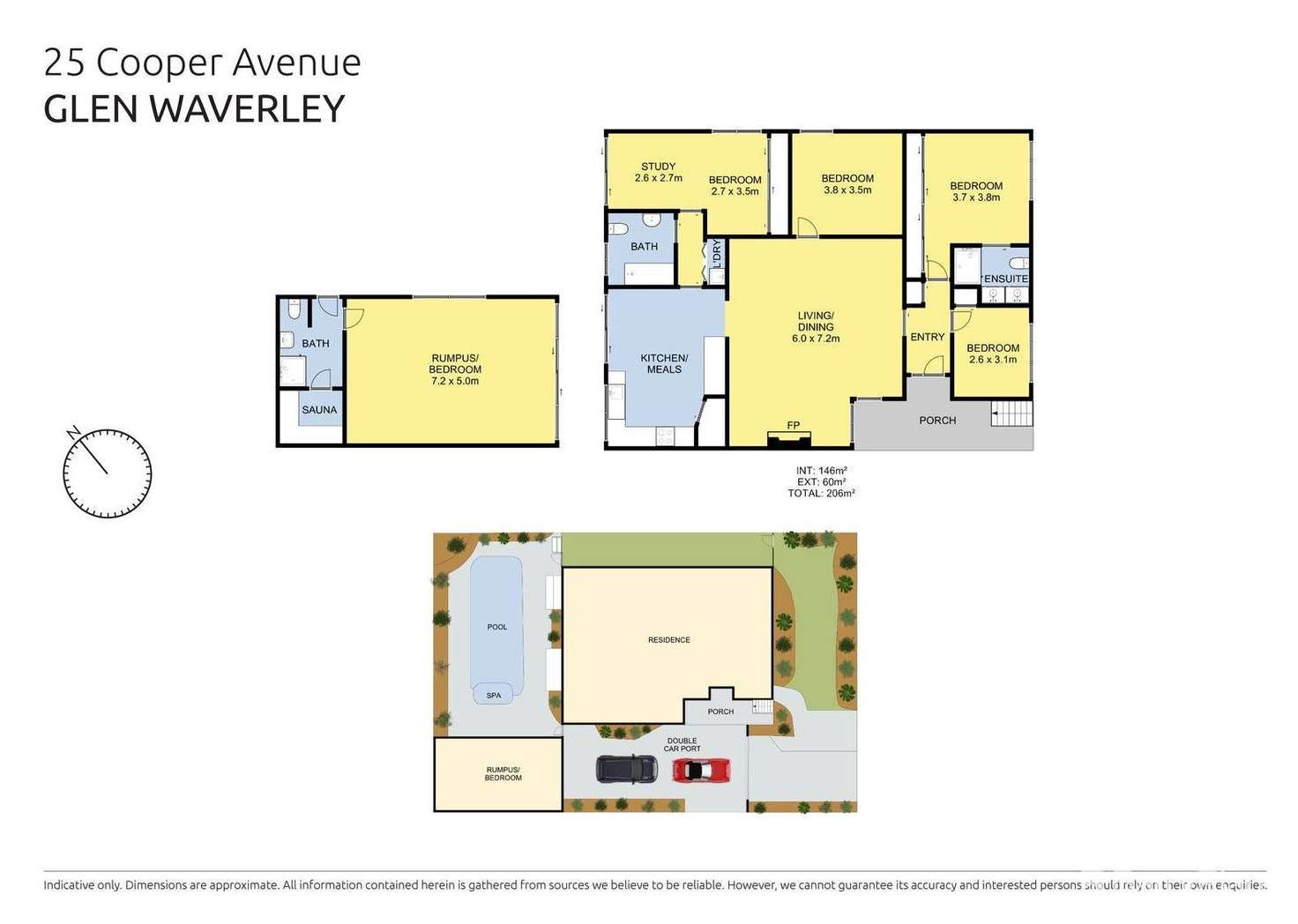 Floorplan of Homely house listing, 25 Cooper Avenue, Glen Waverley VIC 3150
