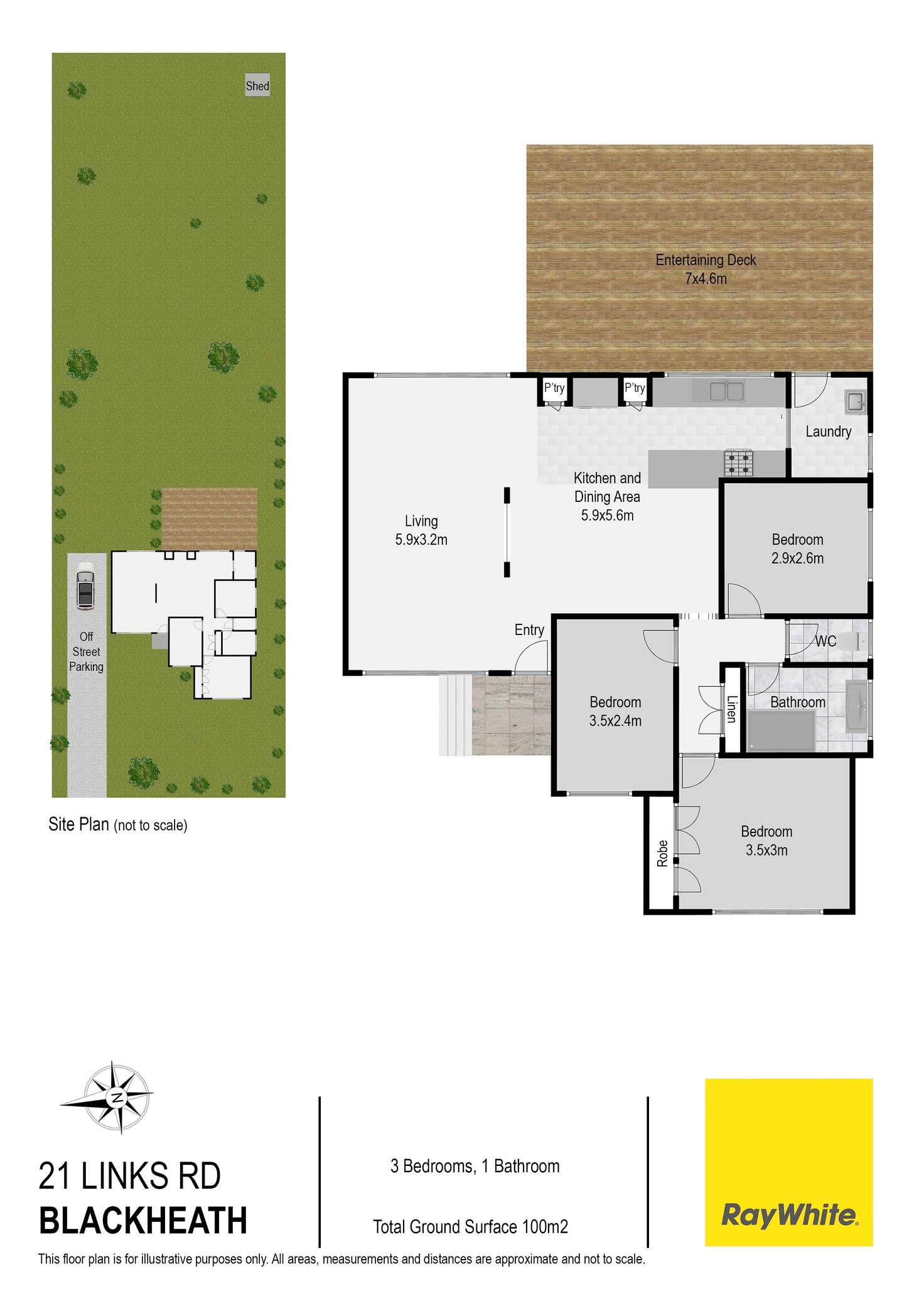 Floorplan of Homely house listing, 21 Links Road, Blackheath NSW 2785