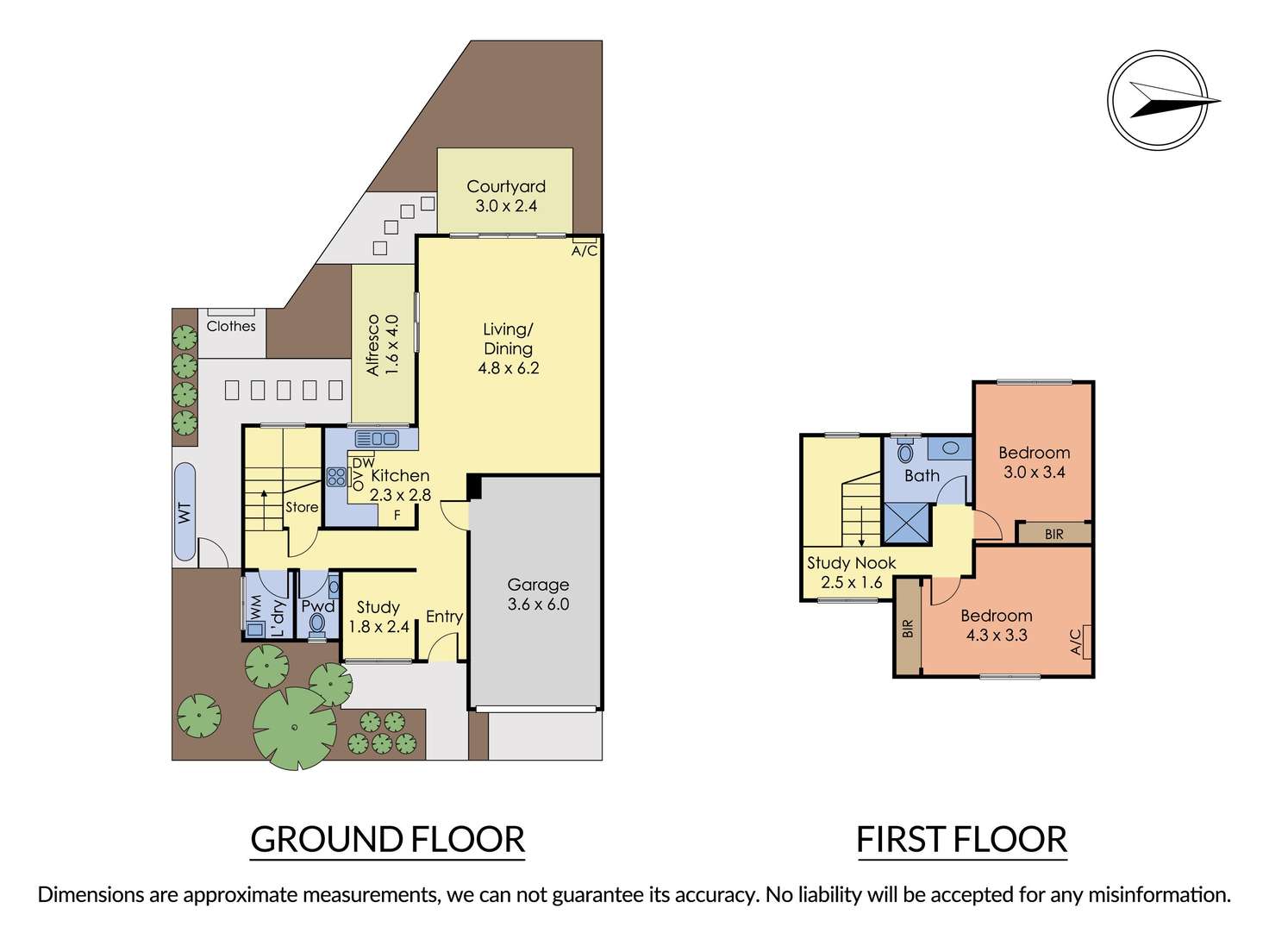 Floorplan of Homely townhouse listing, 4/141 Stud Road, Wantirna South VIC 3152