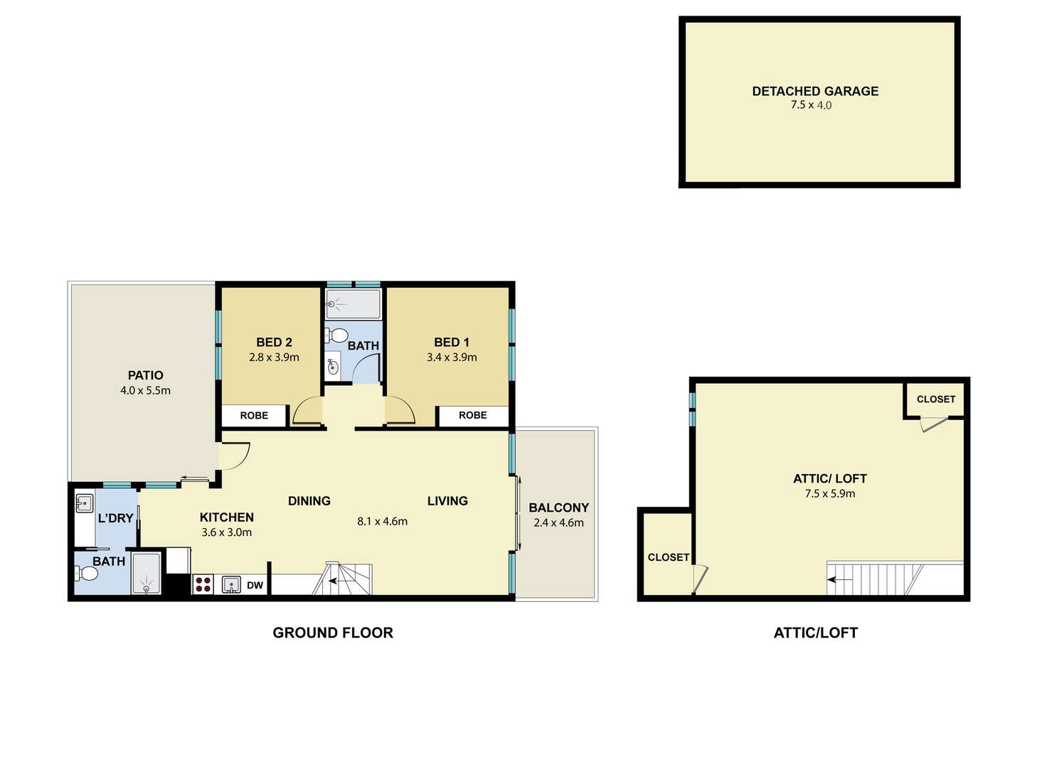Floorplan of Homely house listing, 4 Wild Duck Drive, Cams Wharf NSW 2281