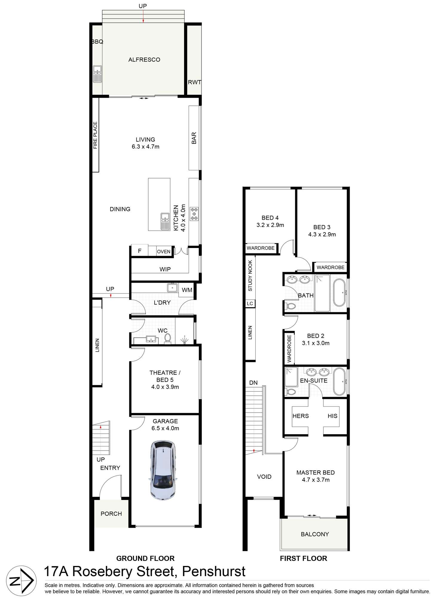 Floorplan of Homely house listing, 17a Rosebery Street, Penshurst NSW 2222