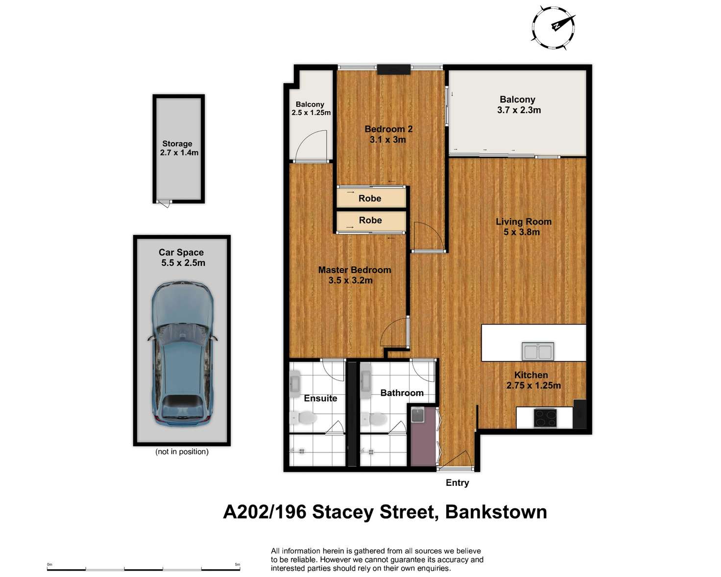 Floorplan of Homely apartment listing, A202/196 Stacey Street, Bankstown NSW 2200