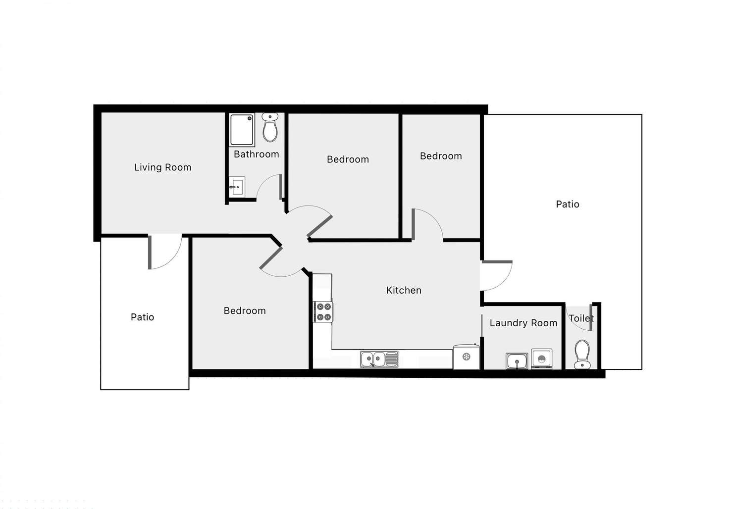 Floorplan of Homely house listing, 69 Thirteenth Street, Mildura VIC 3500