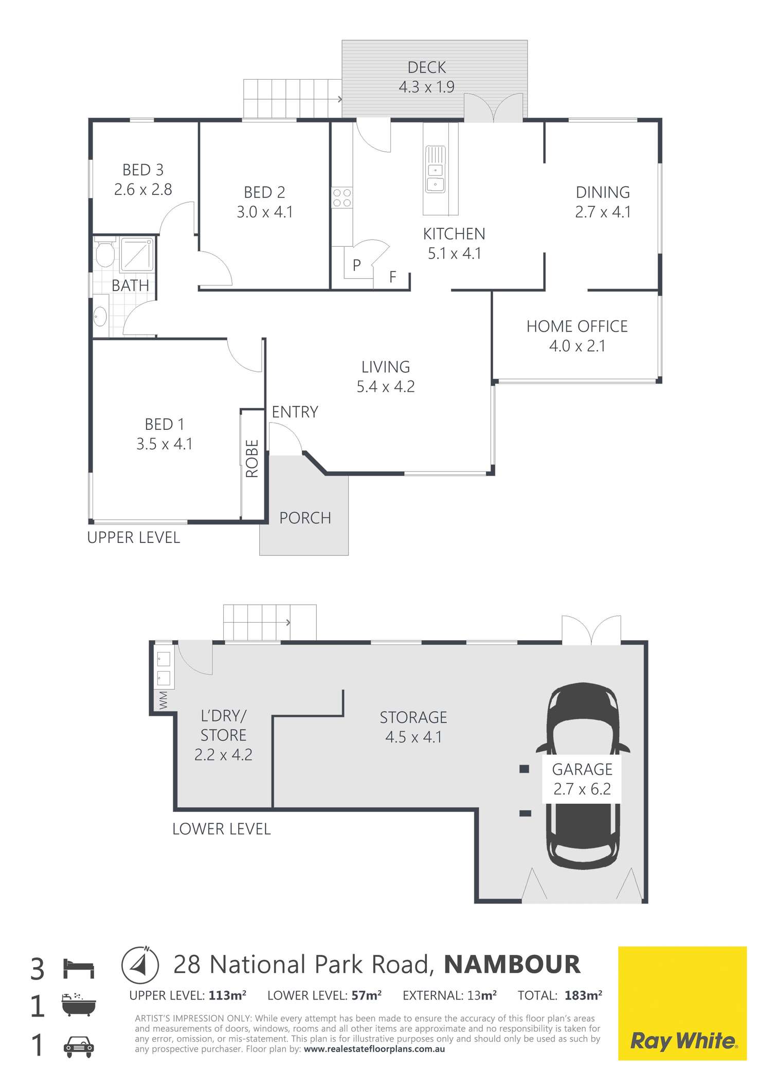 Floorplan of Homely house listing, 28 National Park Road, Nambour QLD 4560