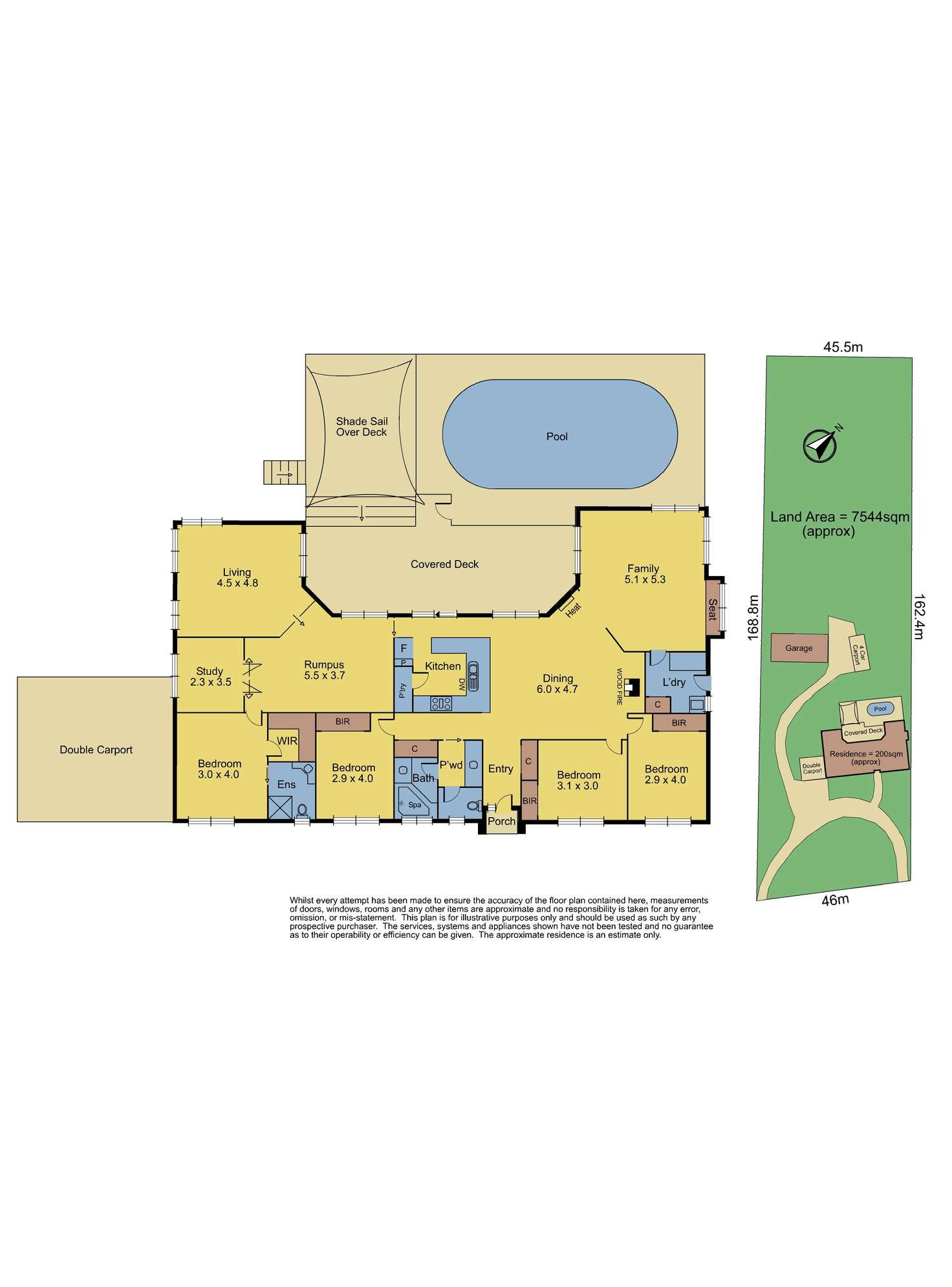 Floorplan of Homely house listing, 49 Browns Road, Montrose VIC 3765