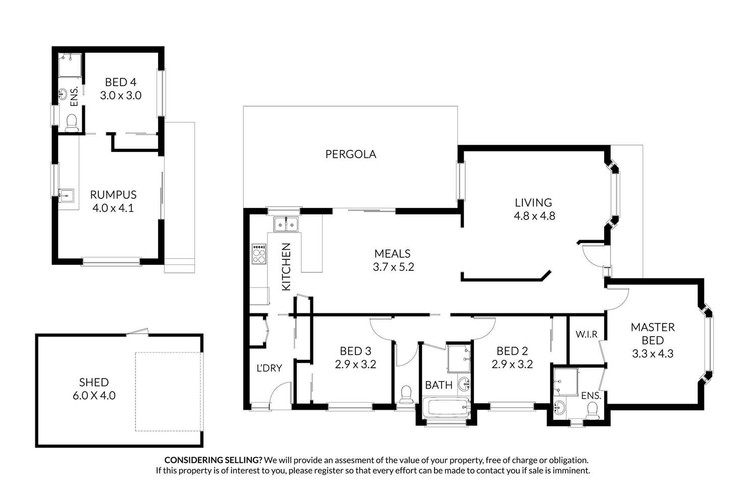 Floorplan of Homely house listing, 2 Cashmore Court, Bacchus Marsh VIC 3340