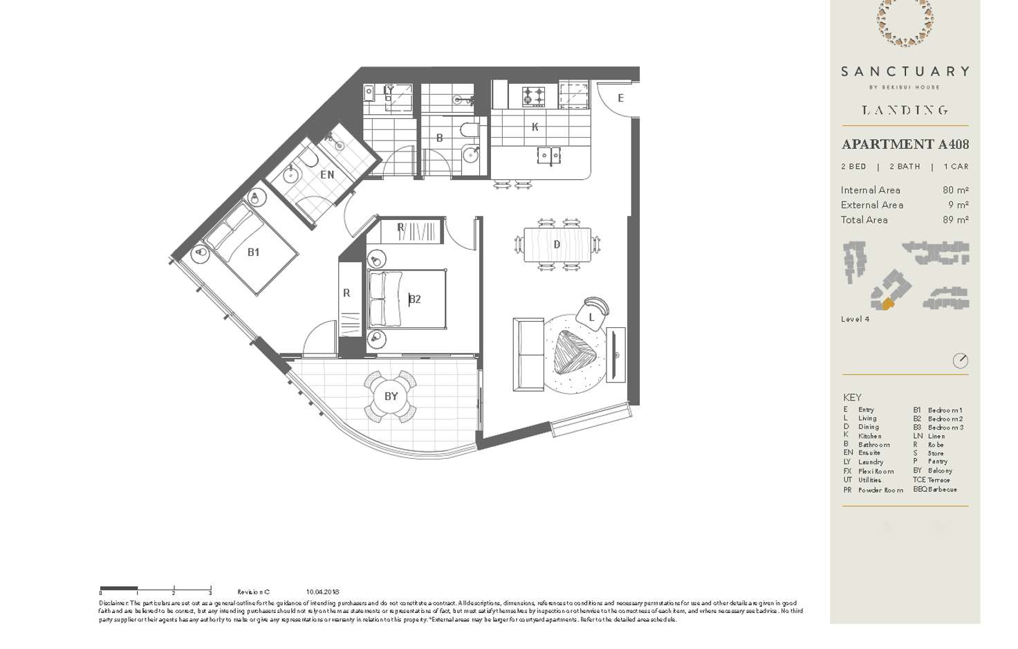 Floorplan of Homely apartment listing, 408/14 Hill Road, Wentworth Point NSW 2127