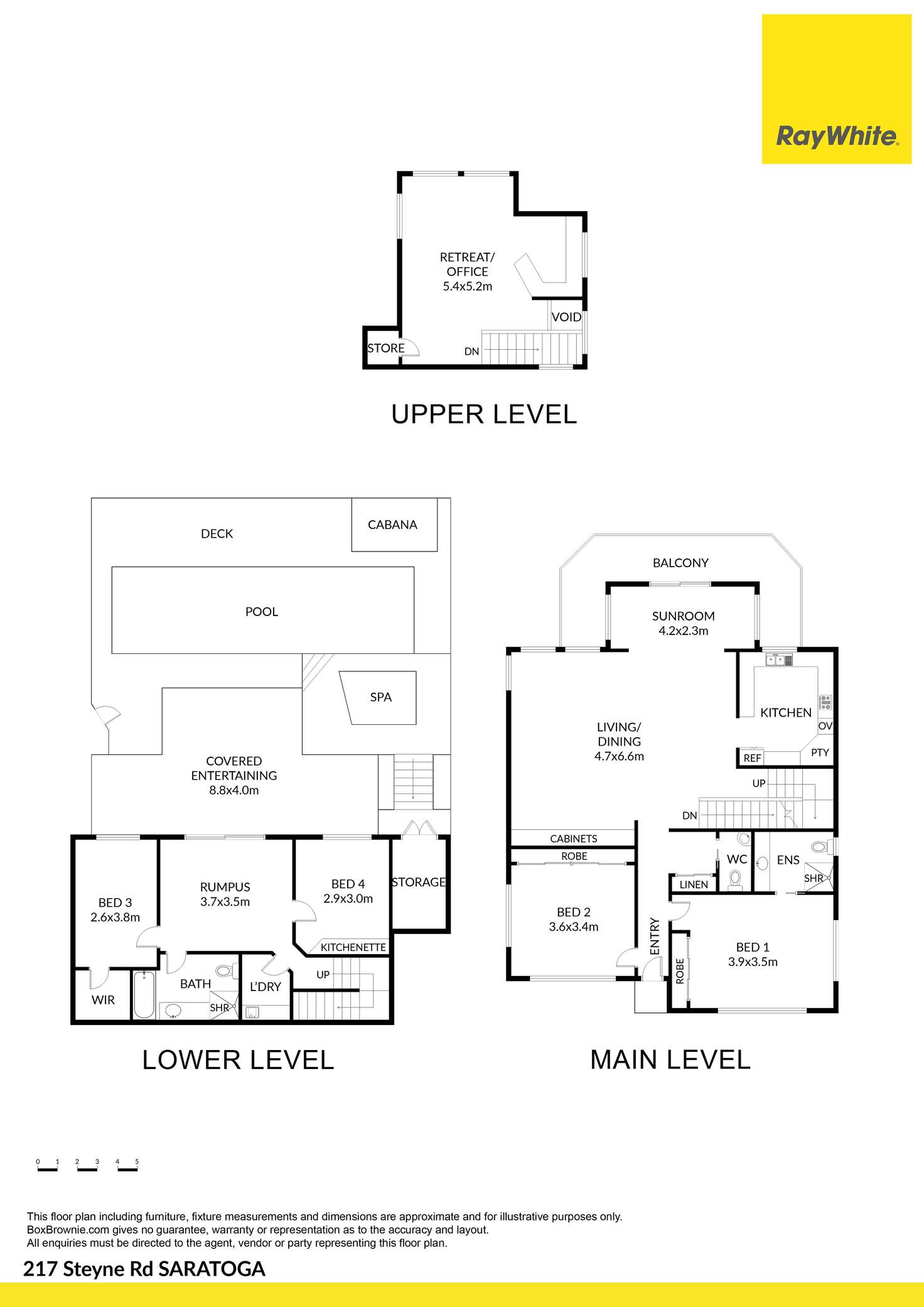 Floorplan of Homely house listing, 217 Steyne Road, Saratoga NSW 2251