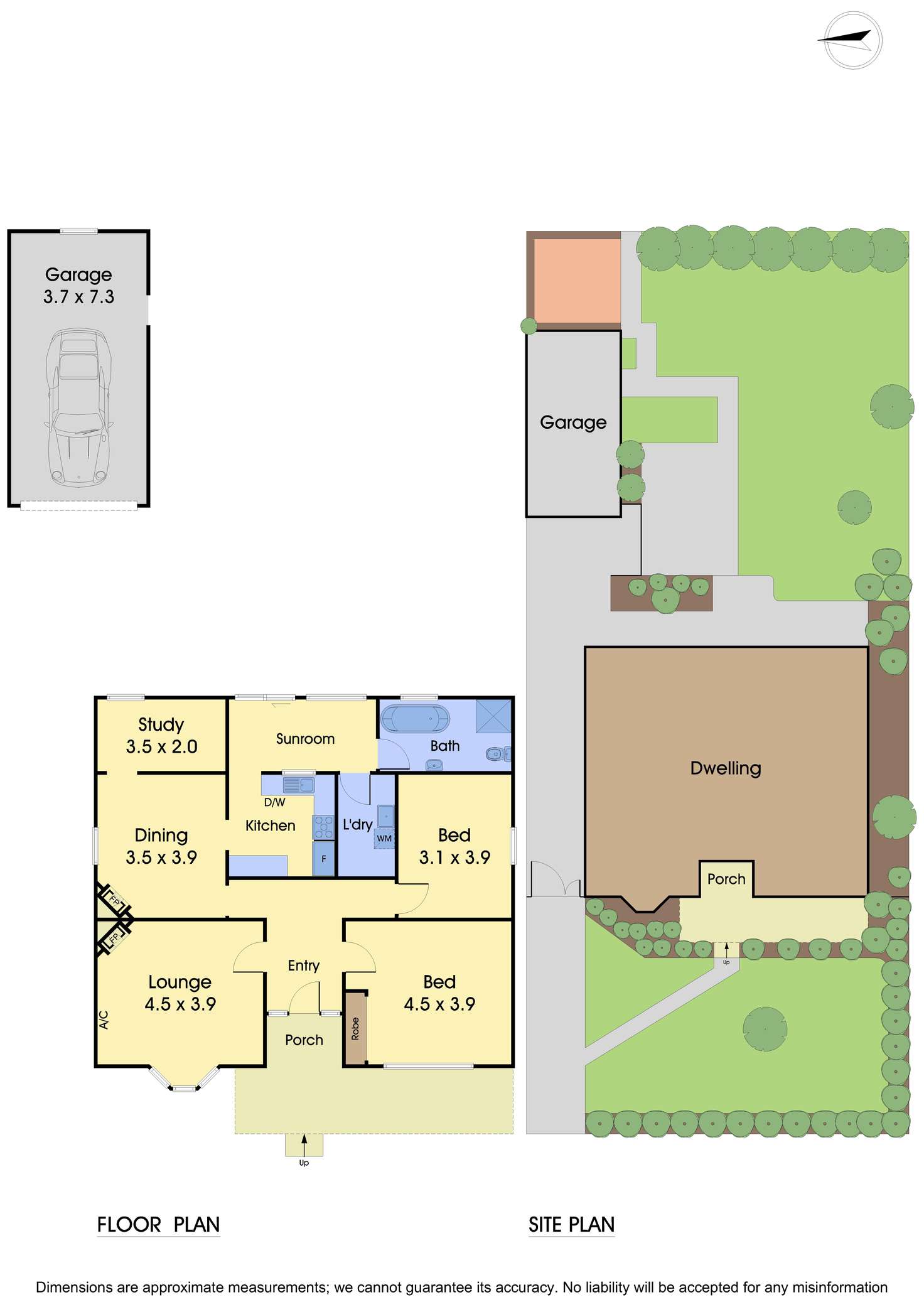 Floorplan of Homely house listing, 48 John Street, Oakleigh VIC 3166
