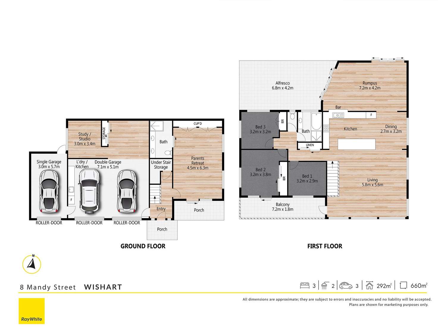 Floorplan of Homely house listing, 8 Mandy Street, Wishart QLD 4122