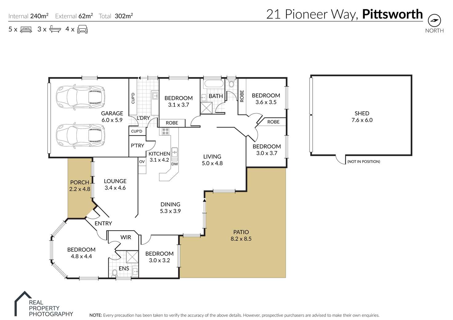 Floorplan of Homely house listing, 21 Pioneer Way, Pittsworth QLD 4356