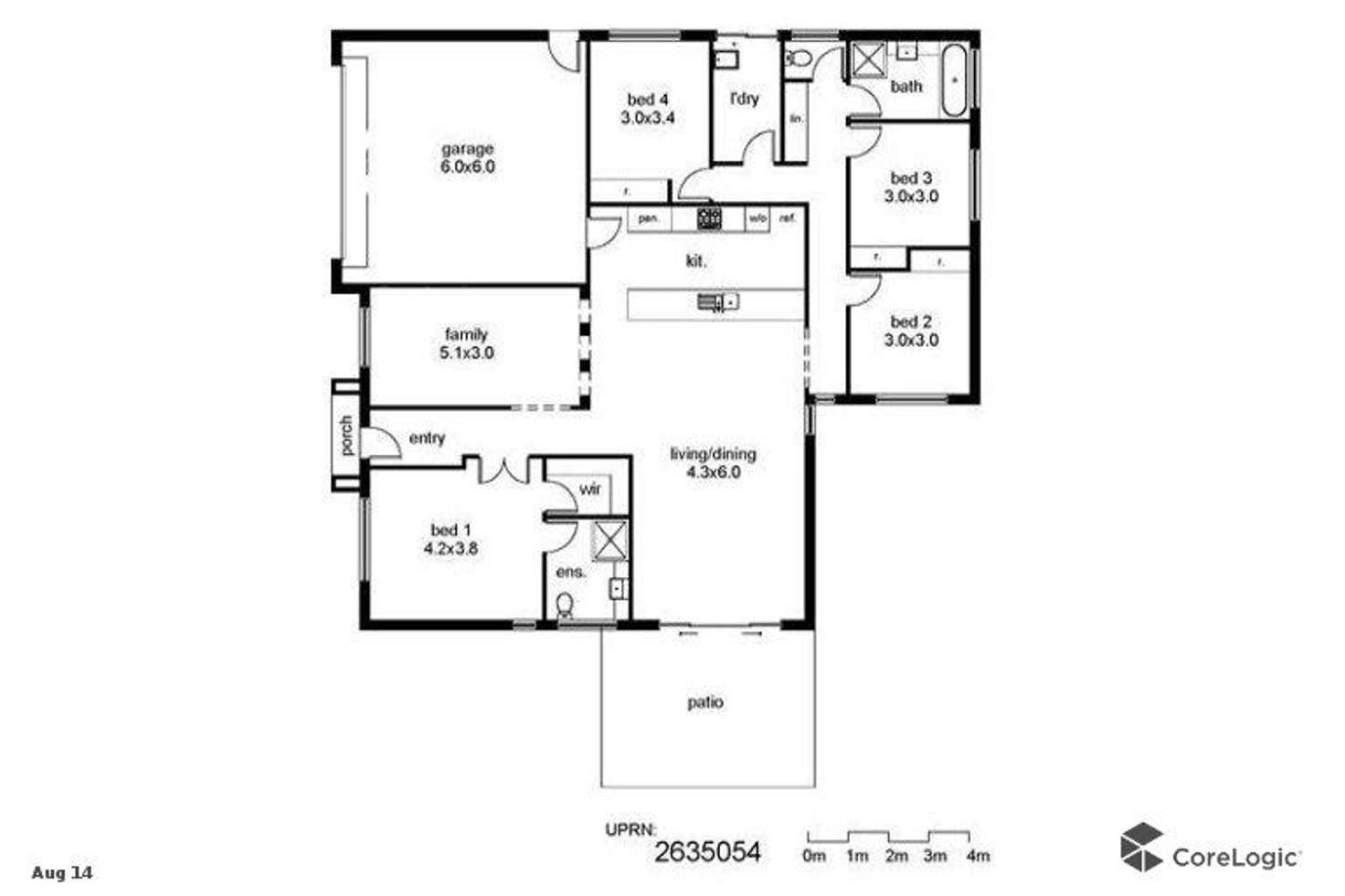 Floorplan of Homely house listing, 4 Mastwood Court, Brassall QLD 4305