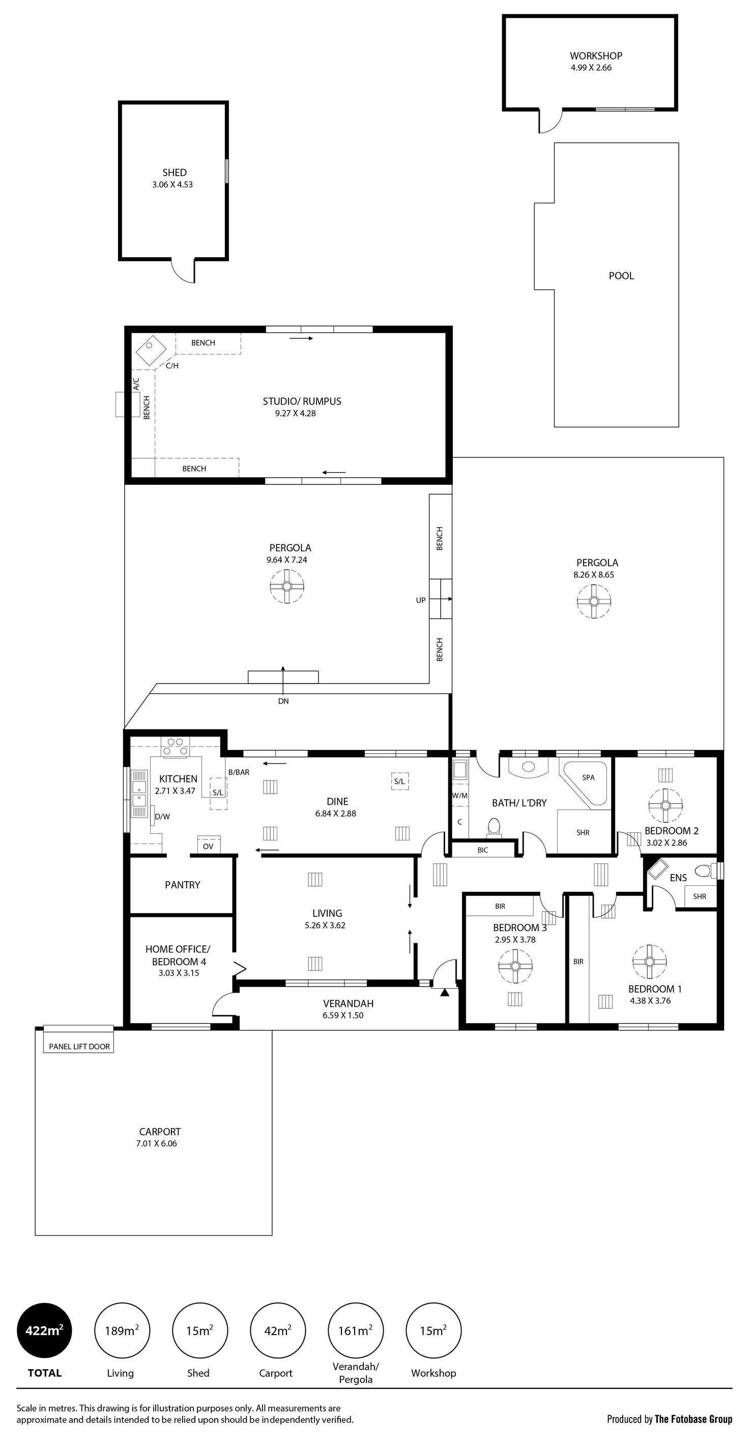 Floorplan of Homely house listing, 33 Georgiana Street, Flagstaff Hill SA 5159