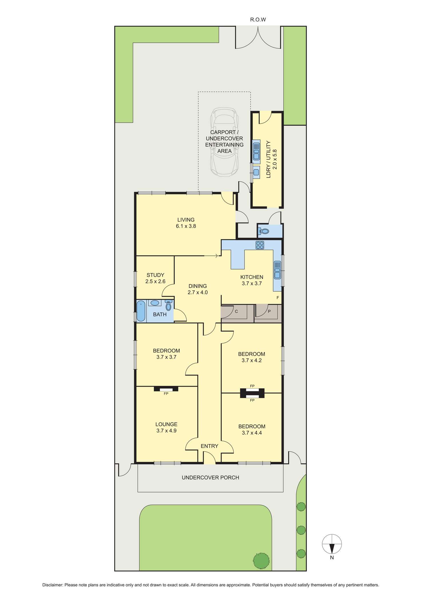 Floorplan of Homely house listing, 157 Bell Street, Coburg VIC 3058