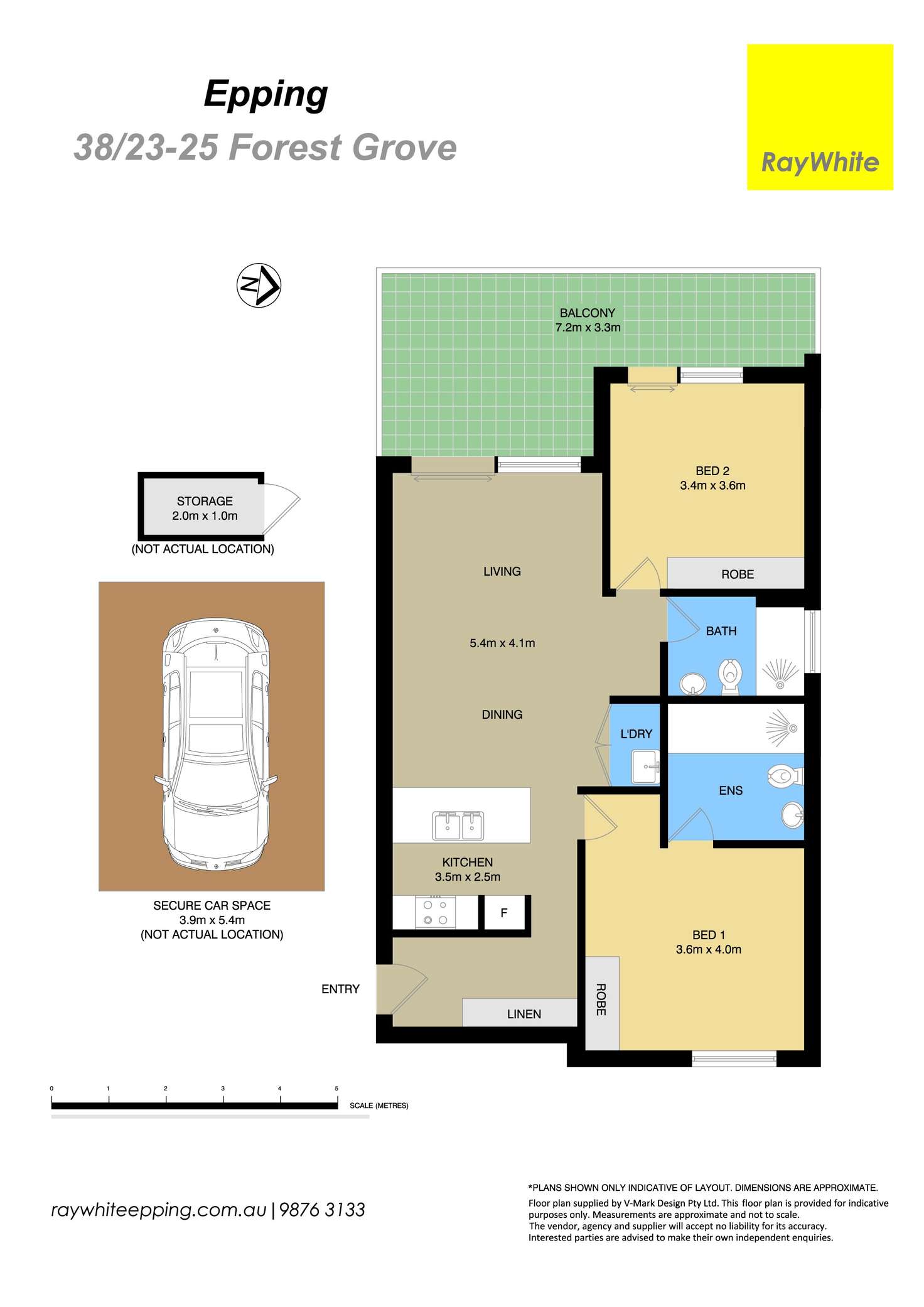 Floorplan of Homely apartment listing, 38/23-25 Forest Grove, Epping NSW 2121