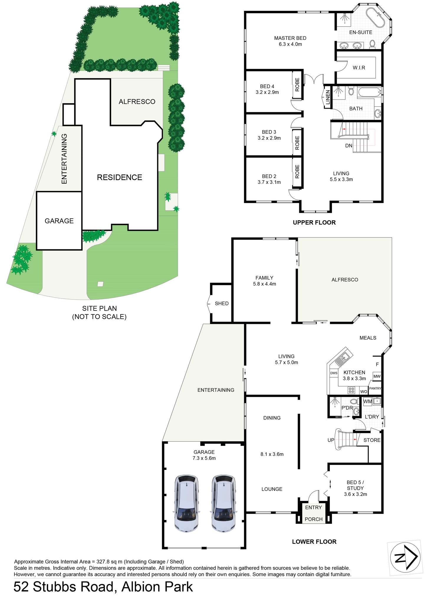 Floorplan of Homely house listing, 52 Stubbs Road, Albion Park NSW 2527