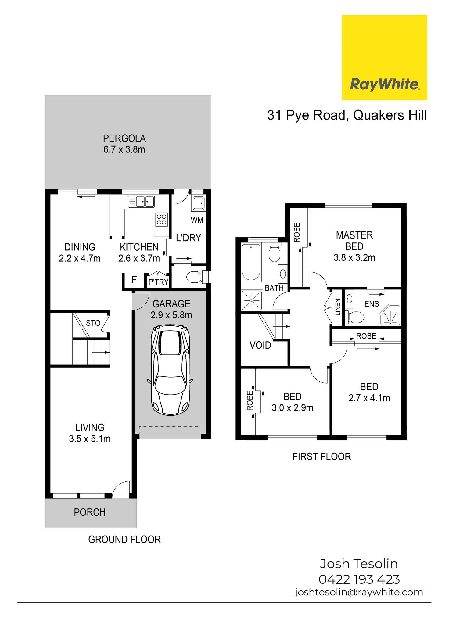 Floorplan of Homely house listing, 31 Pye Road, Quakers Hill NSW 2763