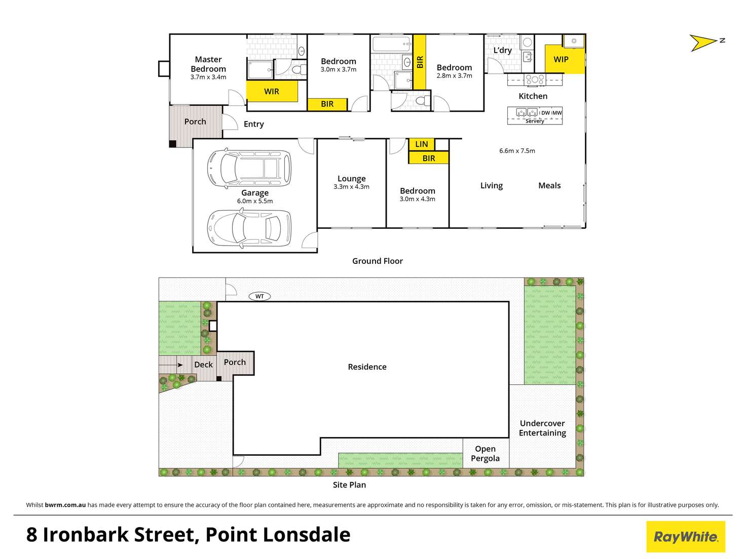 Floorplan of Homely house listing, 8 Ironbark Street, Point Lonsdale VIC 3225