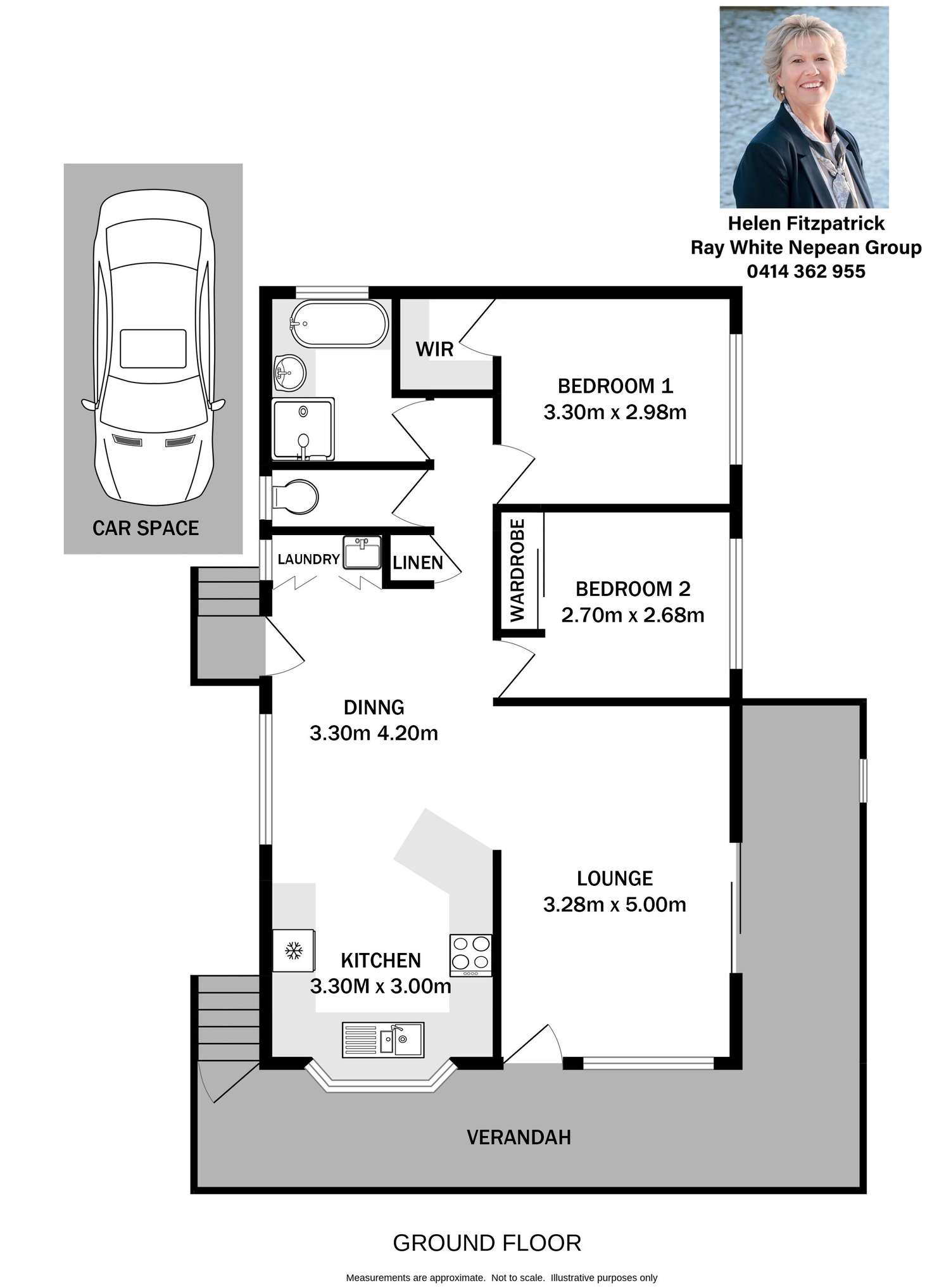 Floorplan of Homely villa listing, 203/6-22 Tench Avenue, Jamisontown NSW 2750