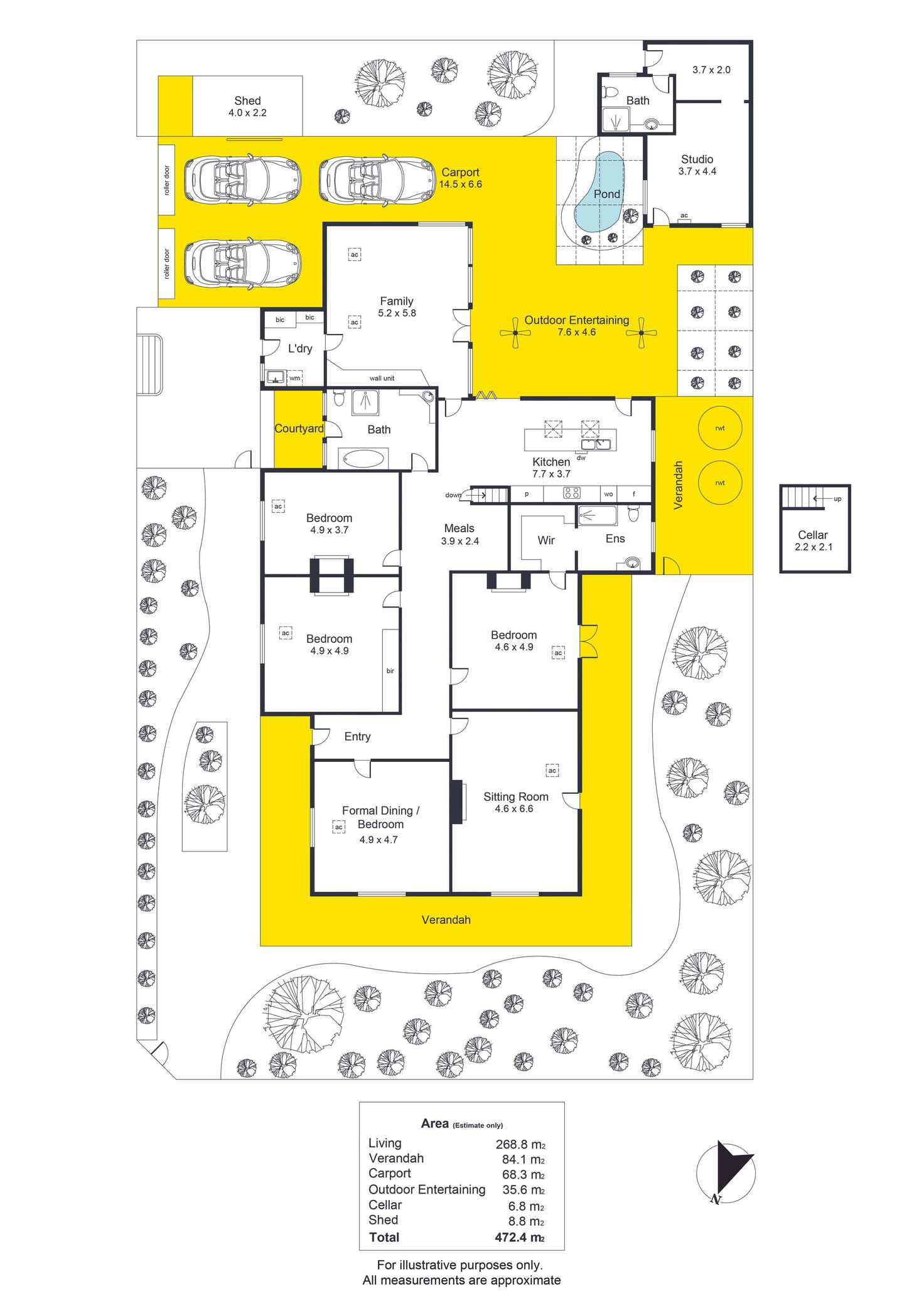 Floorplan of Homely house listing, 15 Albert Street, Goodwood SA 5034