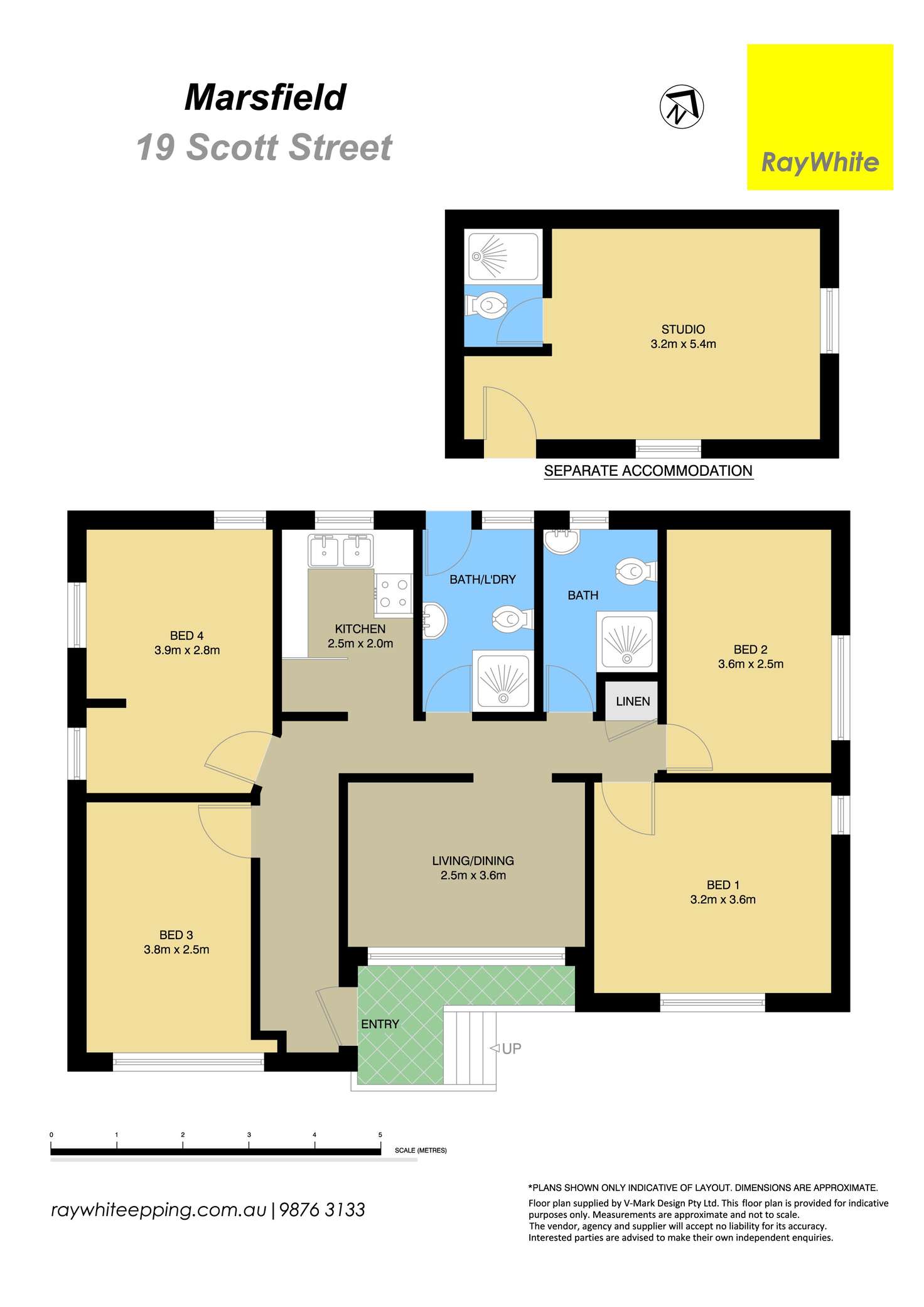 Floorplan of Homely house listing, 19 Scott Street, Marsfield NSW 2122