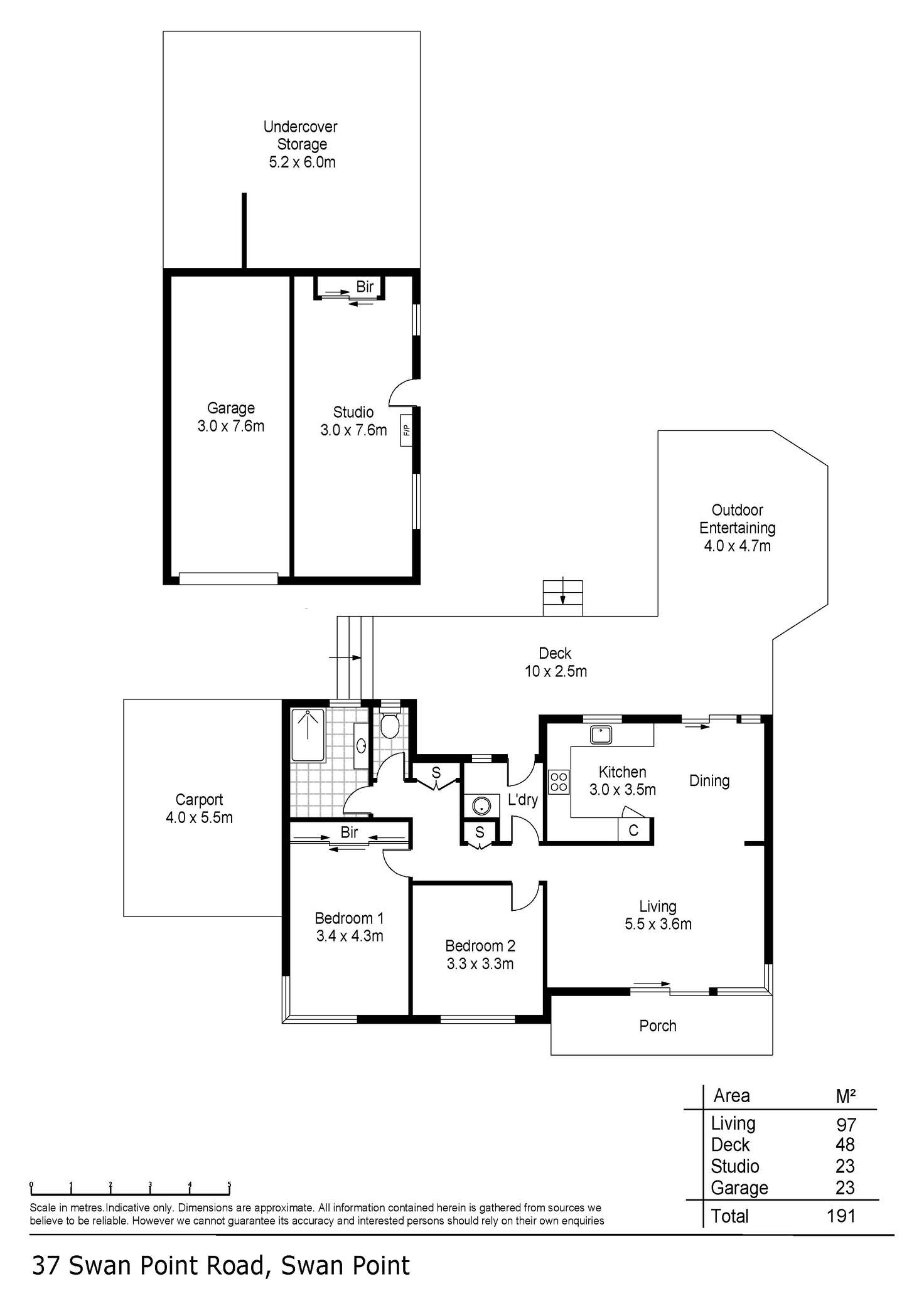 Floorplan of Homely house listing, 37 Swan Point Road, Swan Point TAS 7275