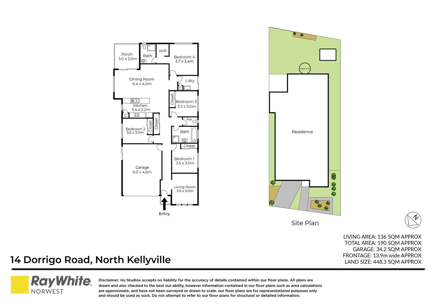 Floorplan of Homely house listing, 14 Dorrigo Road, North Kellyville NSW 2155