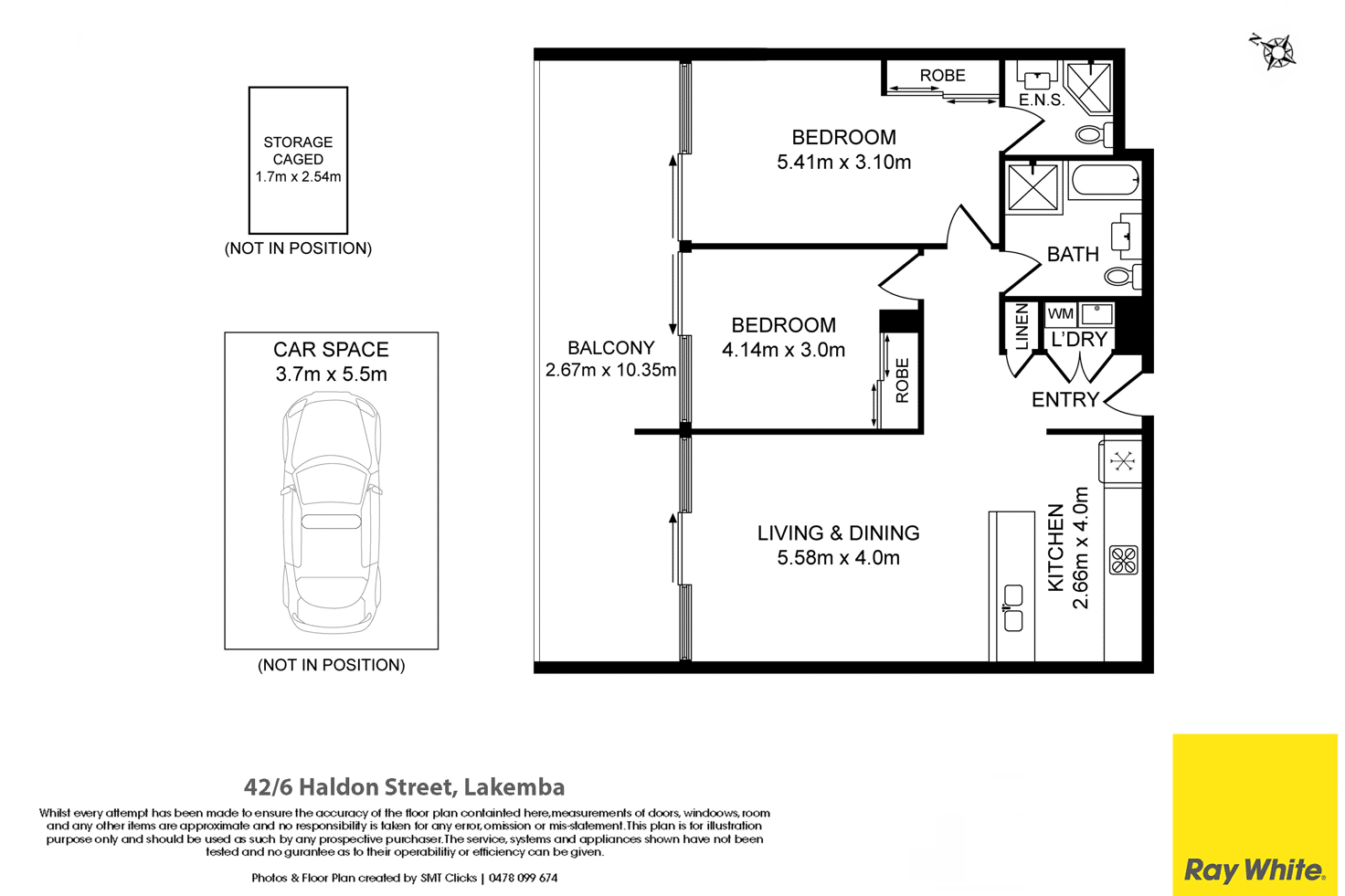 Floorplan of Homely apartment listing, 42/6 Haldon Street, Lakemba NSW 2195