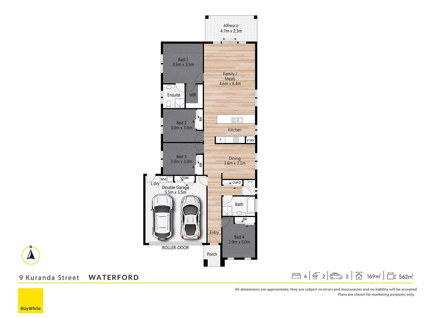 Floorplan of Homely house listing, 9 Kuranda Street, Waterford QLD 4133