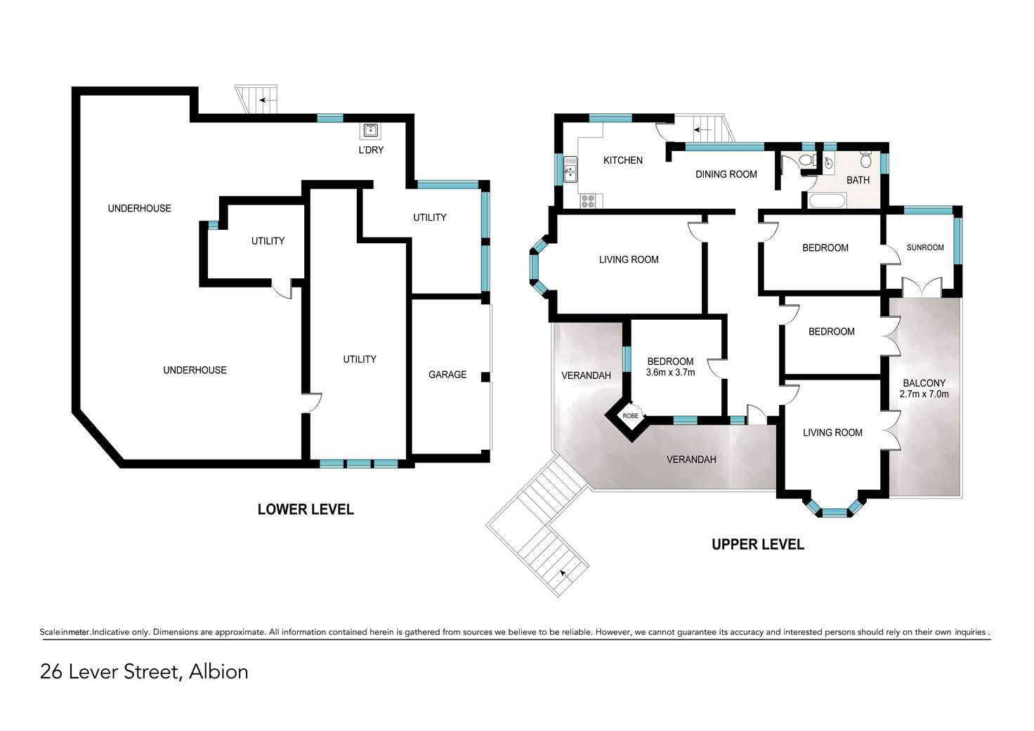 Floorplan of Homely house listing, 26 Lever Street, Albion QLD 4010
