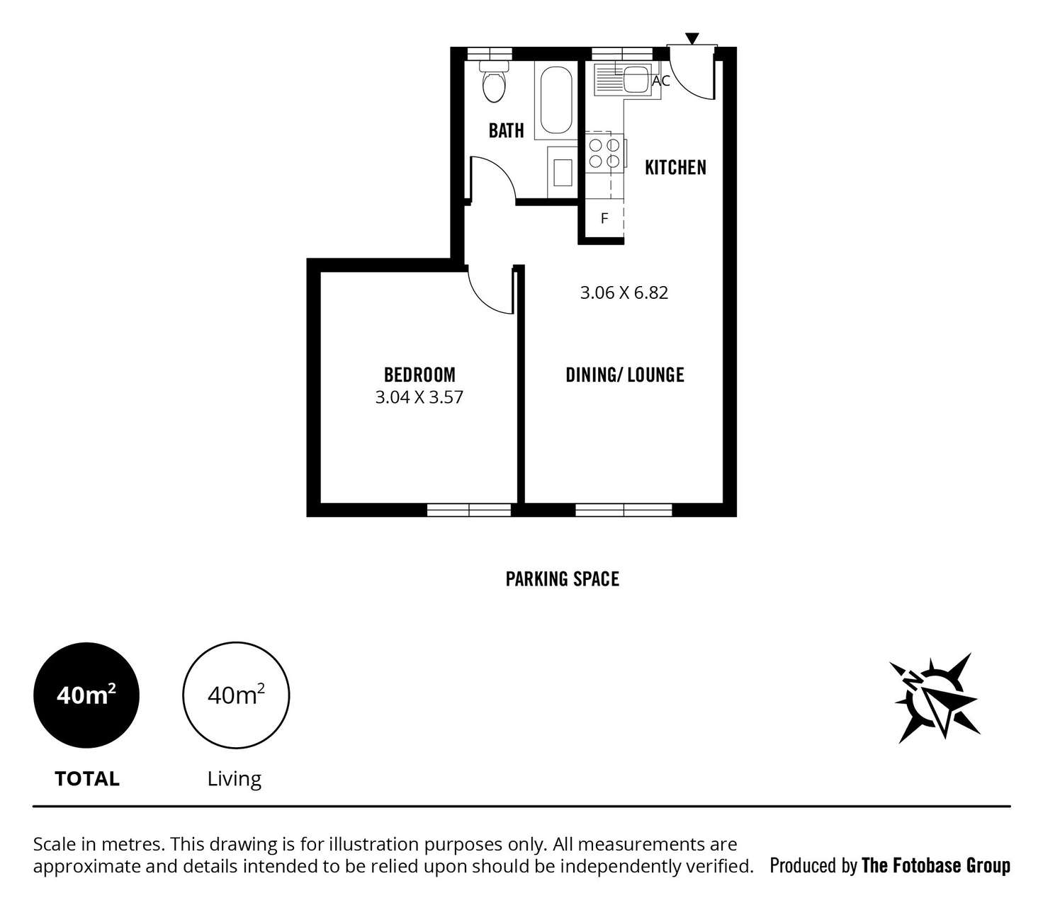 Floorplan of Homely unit listing, 28/133 Anzac Highway, Kurralta Park SA 5037