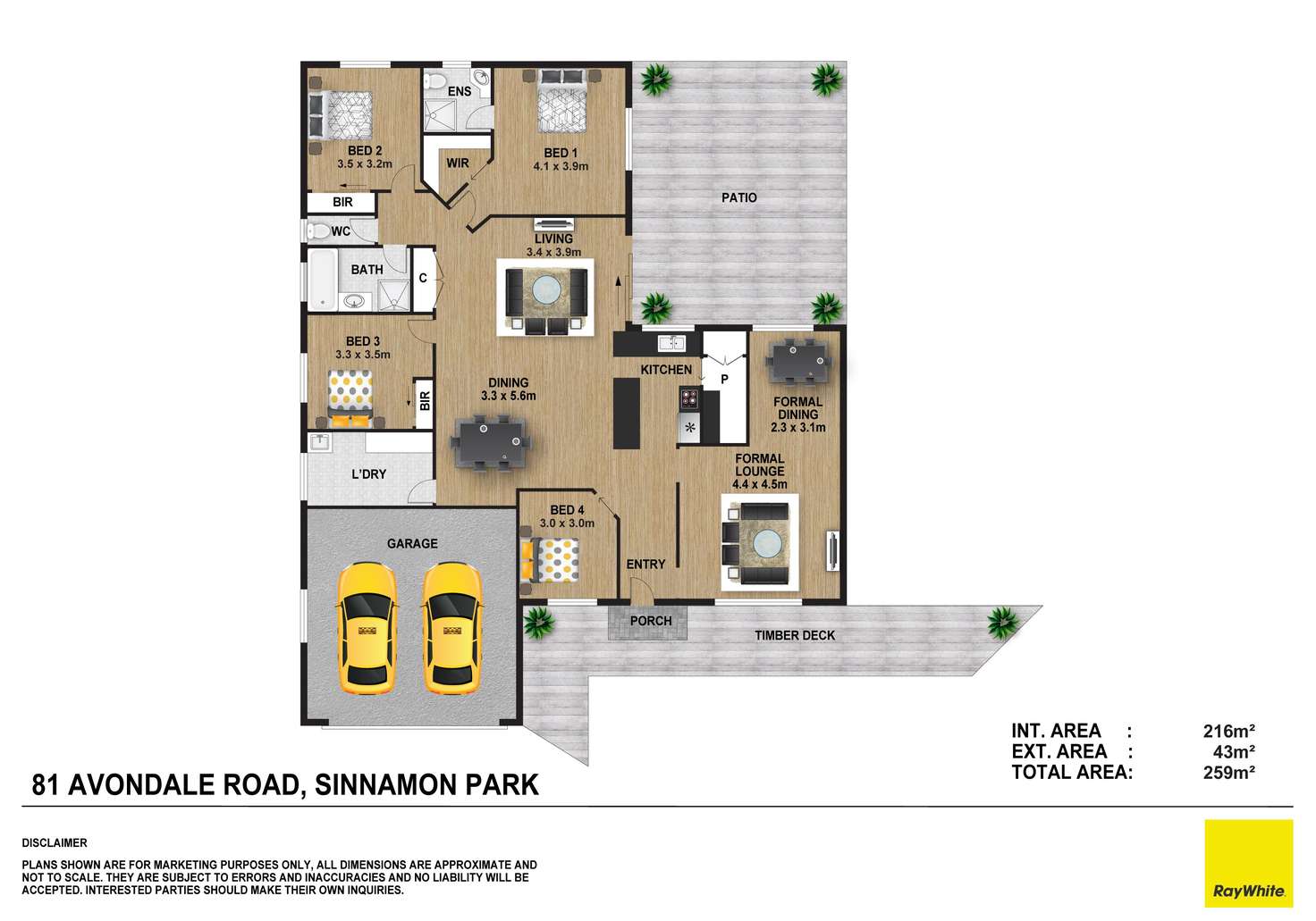 Floorplan of Homely house listing, 81 Avondale Road, Sinnamon Park QLD 4073
