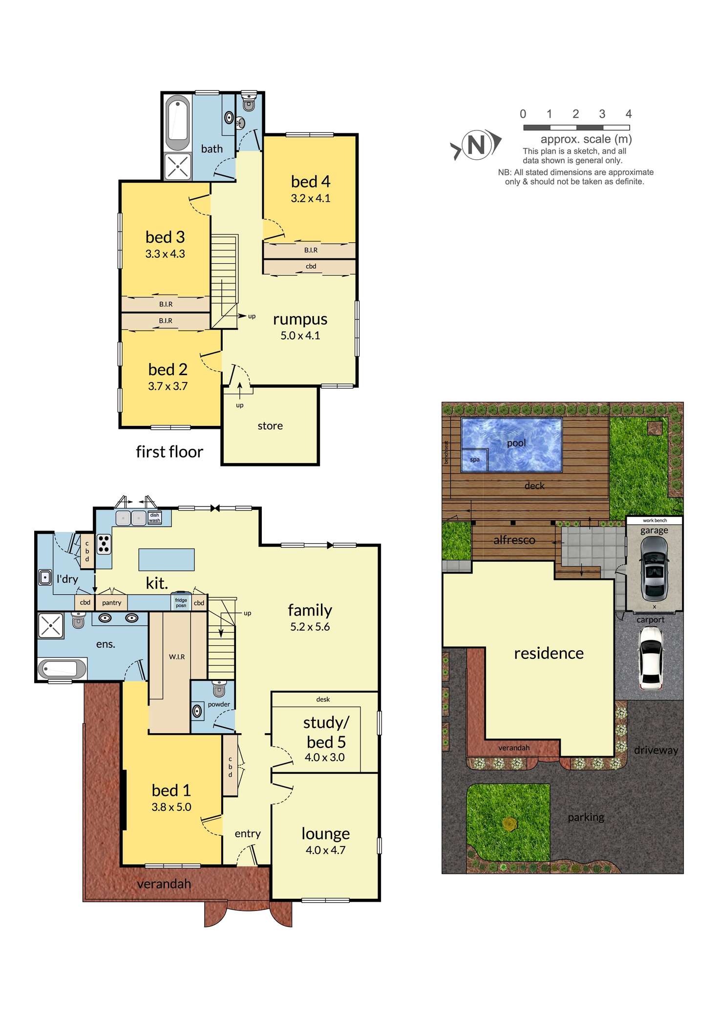 Floorplan of Homely house listing, 51 Bowen Street, Malvern East VIC 3145