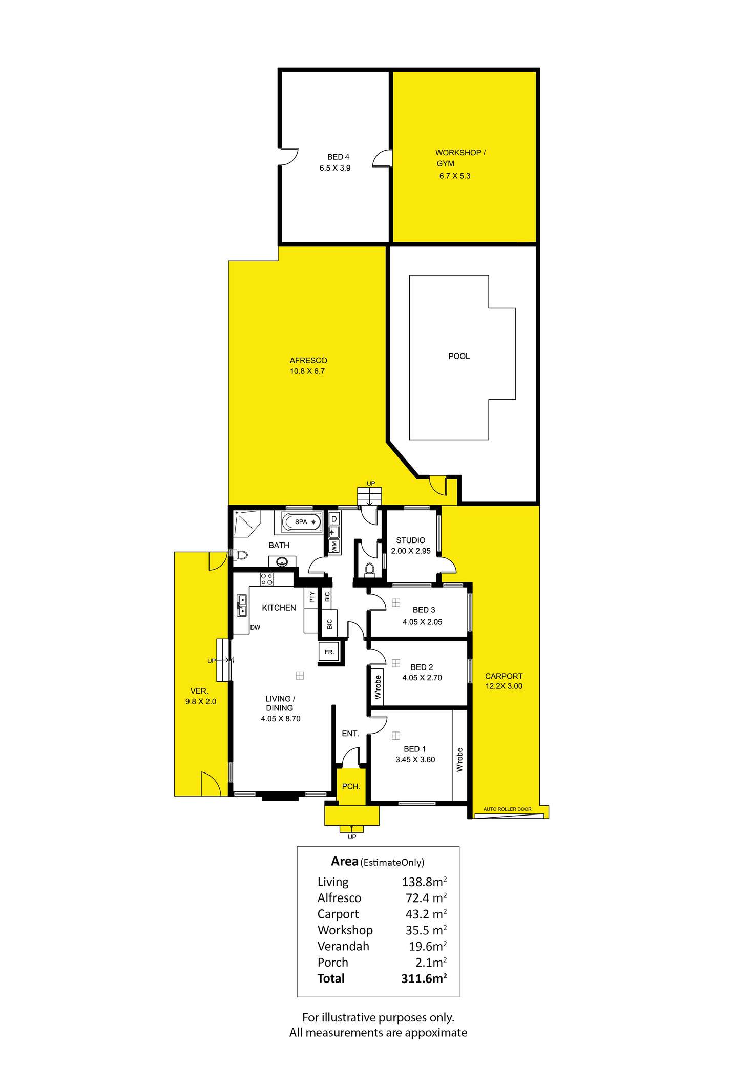 Floorplan of Homely house listing, 6 Seymour Terrace, Ascot Park SA 5043