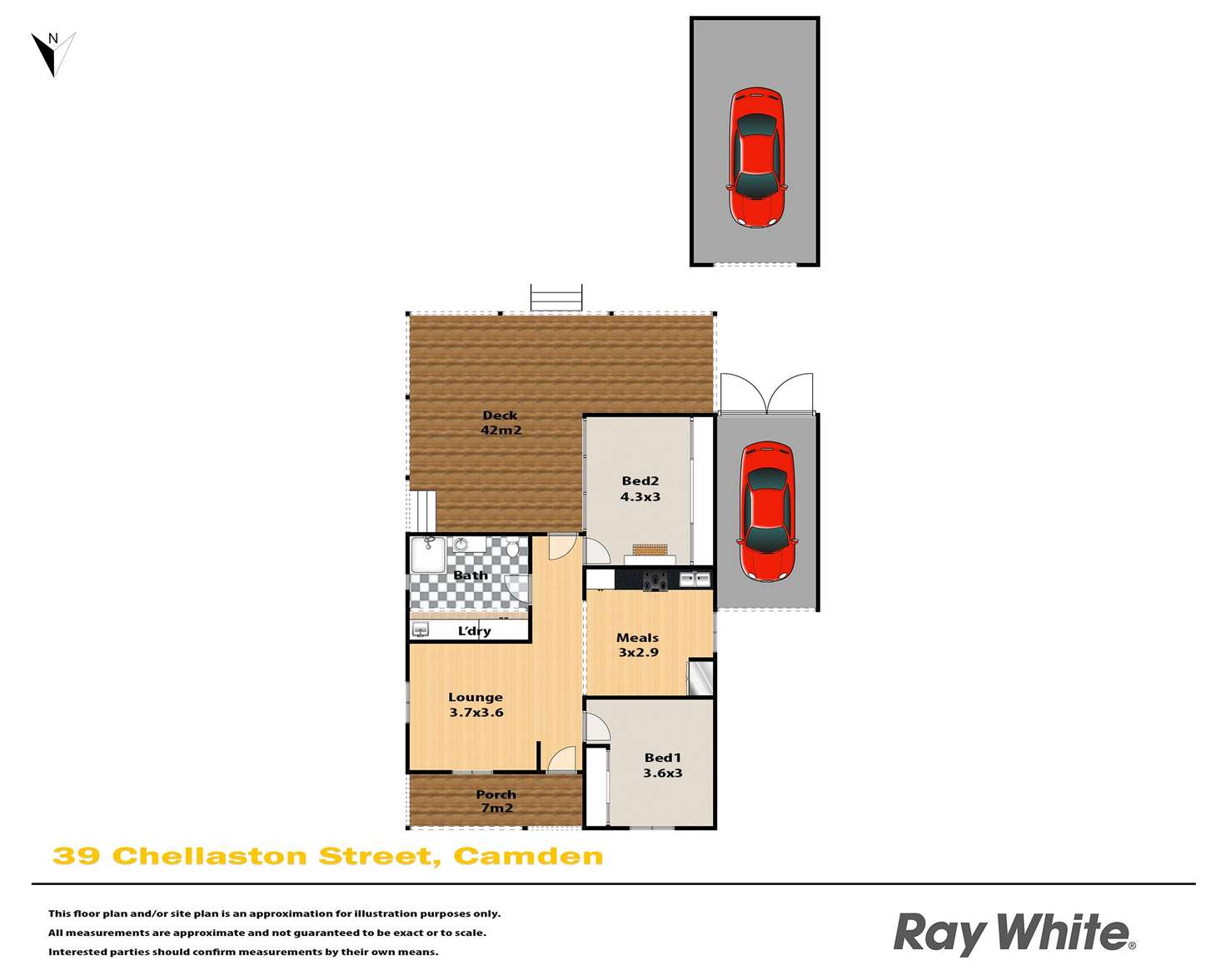 Floorplan of Homely house listing, 39 Chellaston Street, Camden NSW 2570